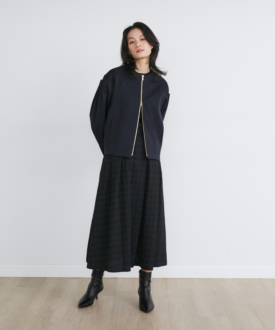 INED「タックディテールジップブルゾン《la veille by SUPERIOR CLOSET》」|その他|