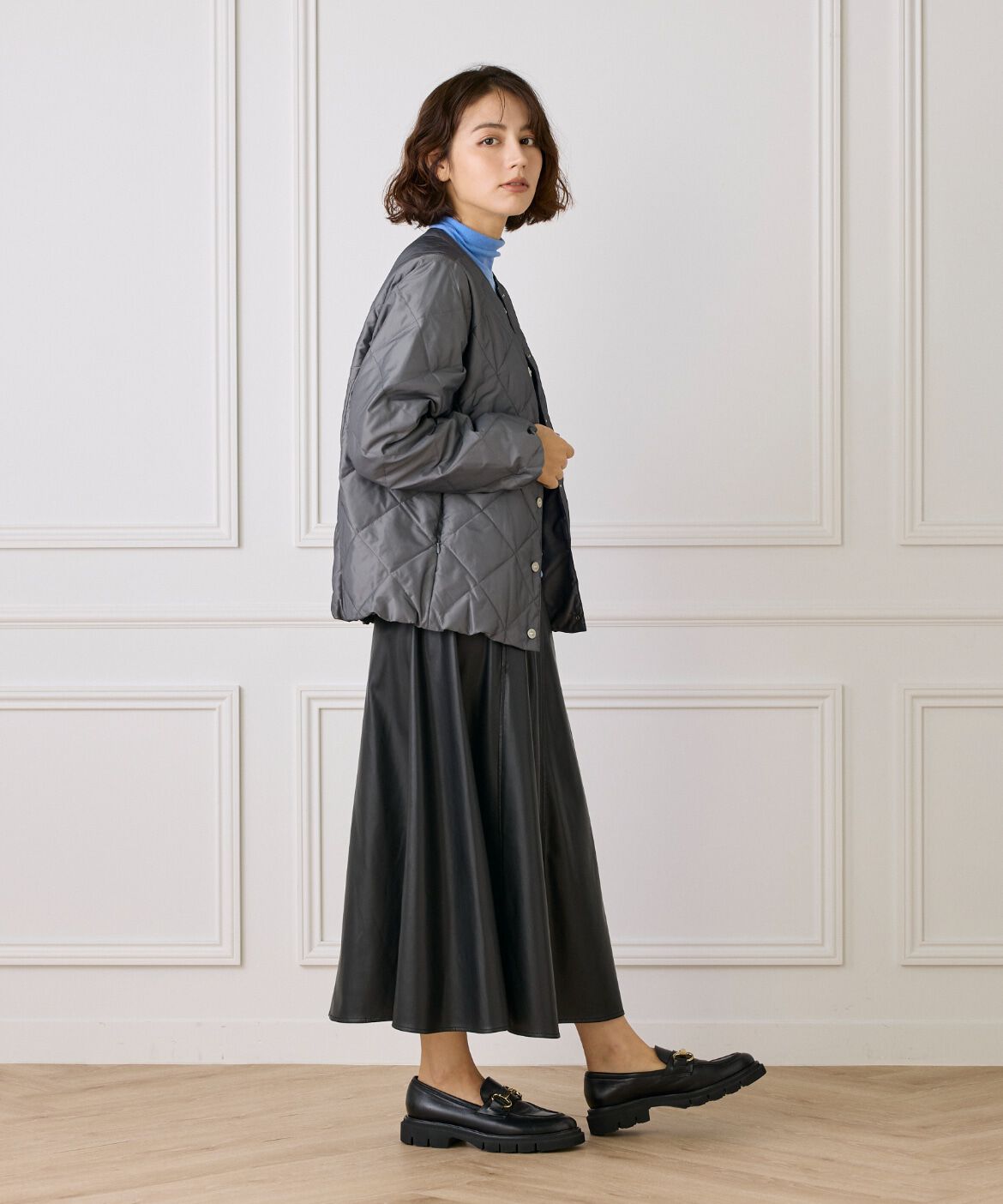 DAY by DAY it&rsquo;s international「クルーネックダウンジャケット《TAIONコラボレーション》　」|ダウン|