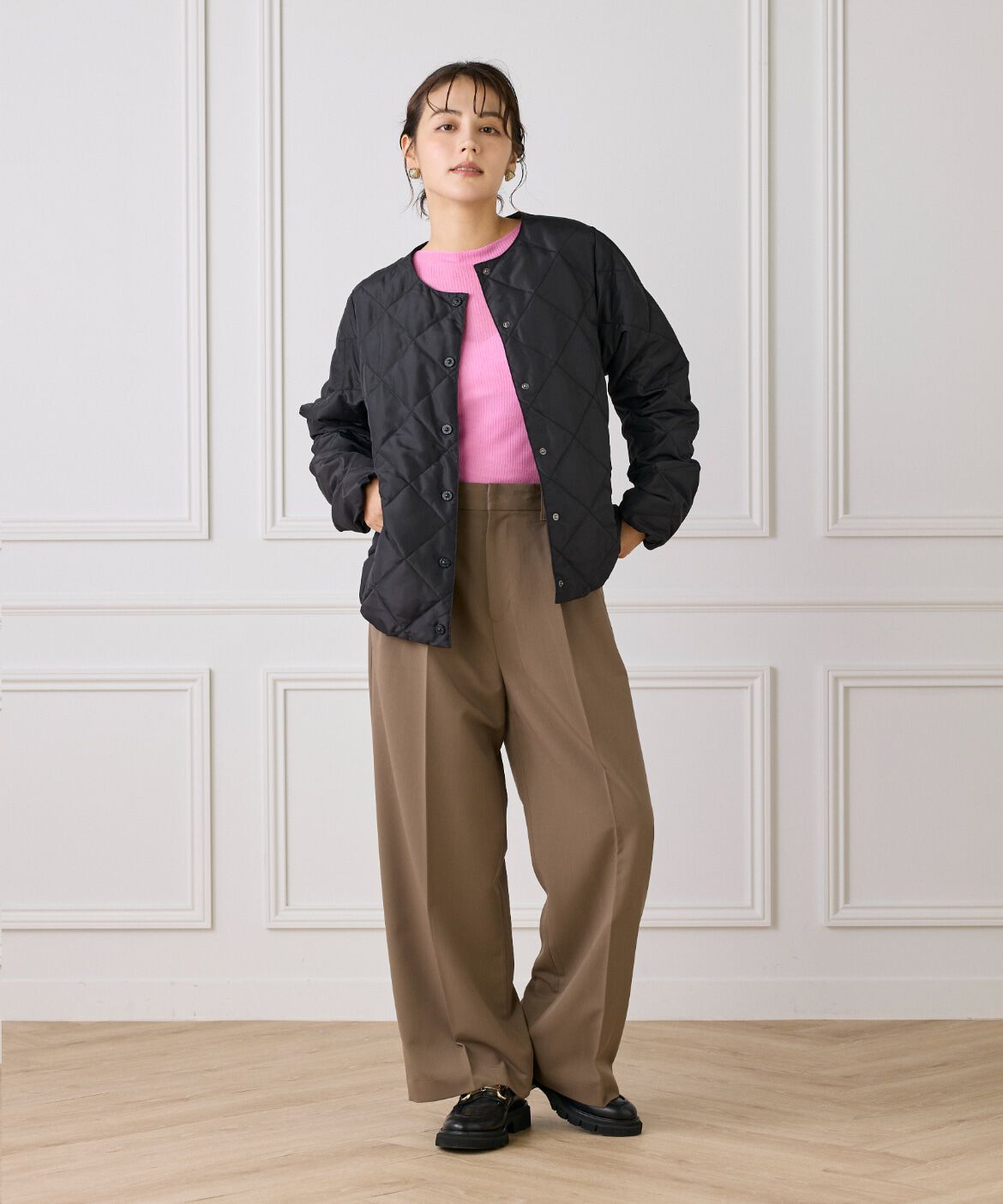 DAY by DAY it&rsquo;s international「クルーネックダウンジャケット《TAIONコラボレーション》　」|ダウン|