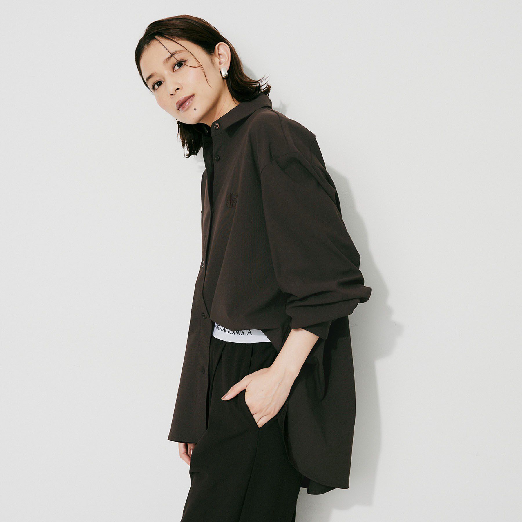 UNTITLED「【PROTAGPNISTA】QUICK DRY SHIRT」|シャツ・ブラウス|