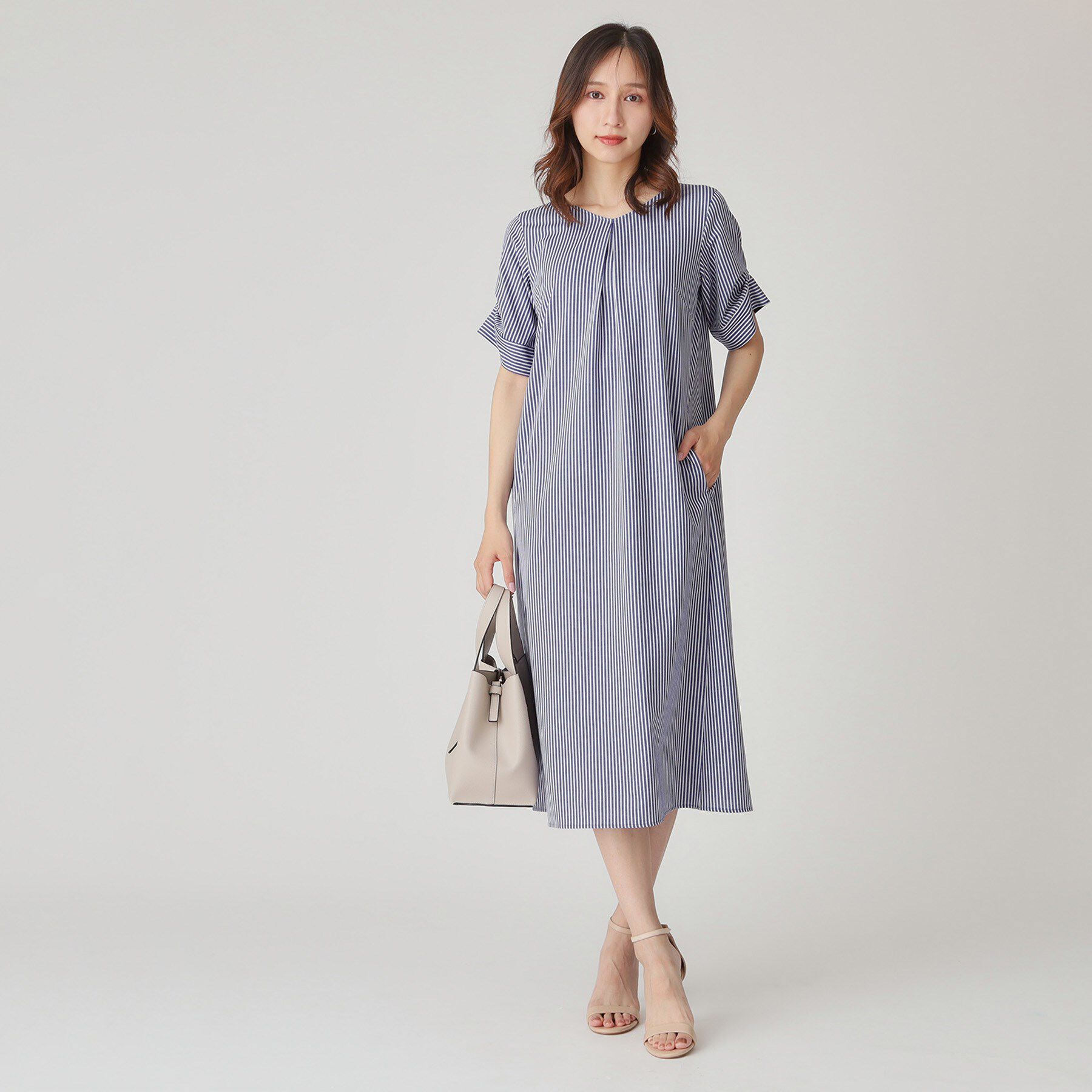 COUP DE CHANCE「【手洗い可／日本製】リラクシーワンピース」|ワンピース|