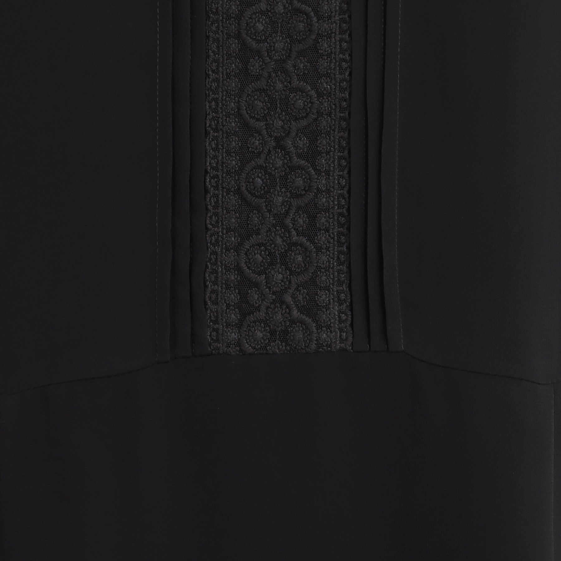 Reflect「【フォーマル/洗える】フロントレースジョーゼットワンピース」|ワンピース|