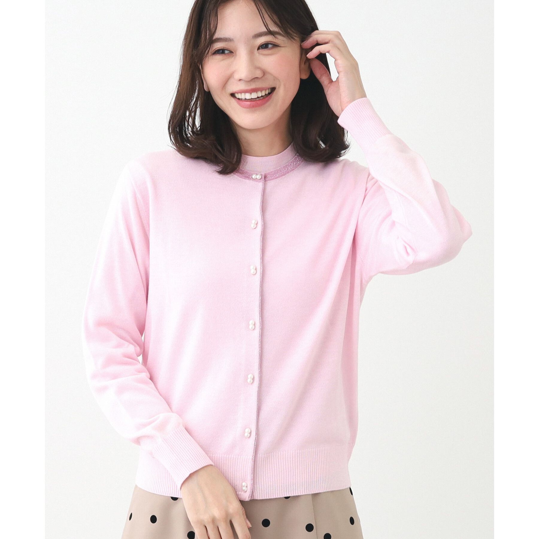 Reflect「【夏SALE／手洗い可】カーディガン＋ニットツインセット」|その他|