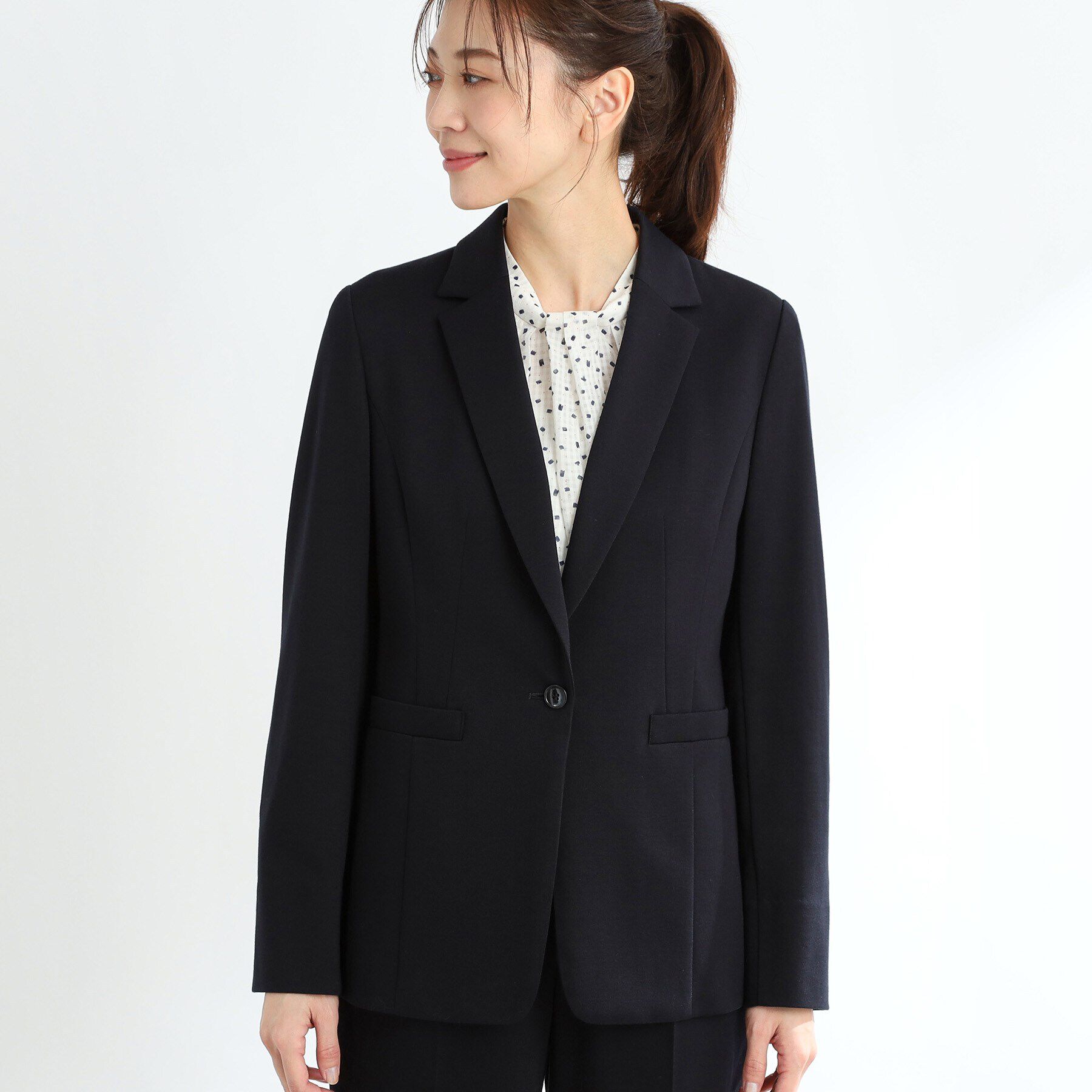 Reflect「【匠シリーズ／洗える】匠ジャケット／ロングテーラード」|テーラードジャケット|