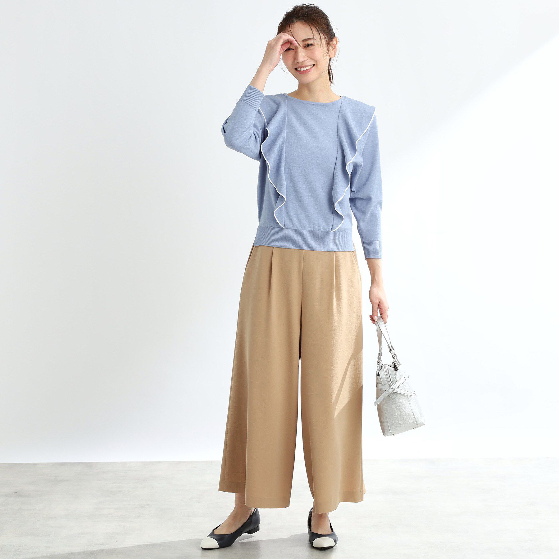 Reflect「【手洗い可】フリュイドスカーチョパンツ」|その他|