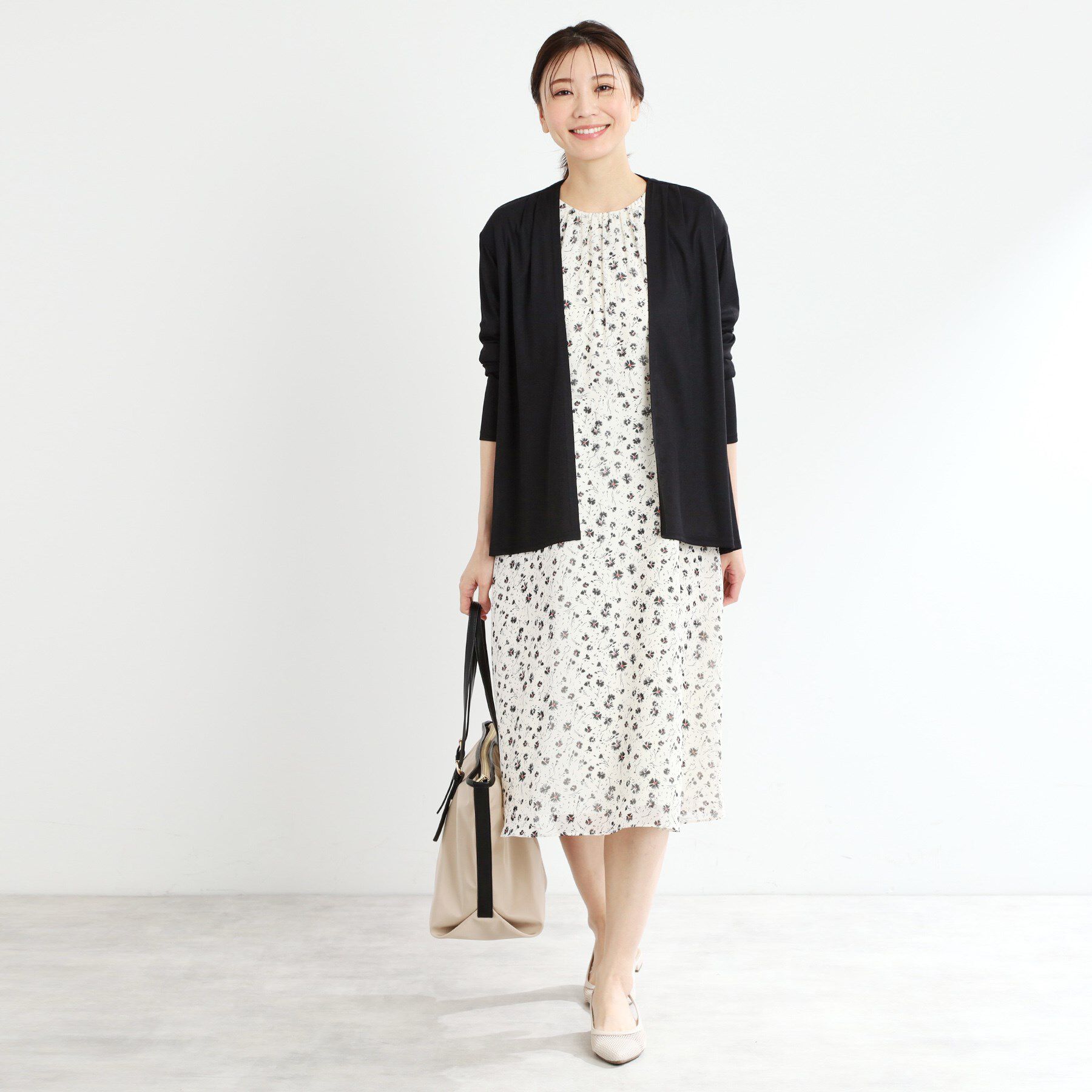 Reflect「【洗える】ジャージカーディガン」|カーディガン|