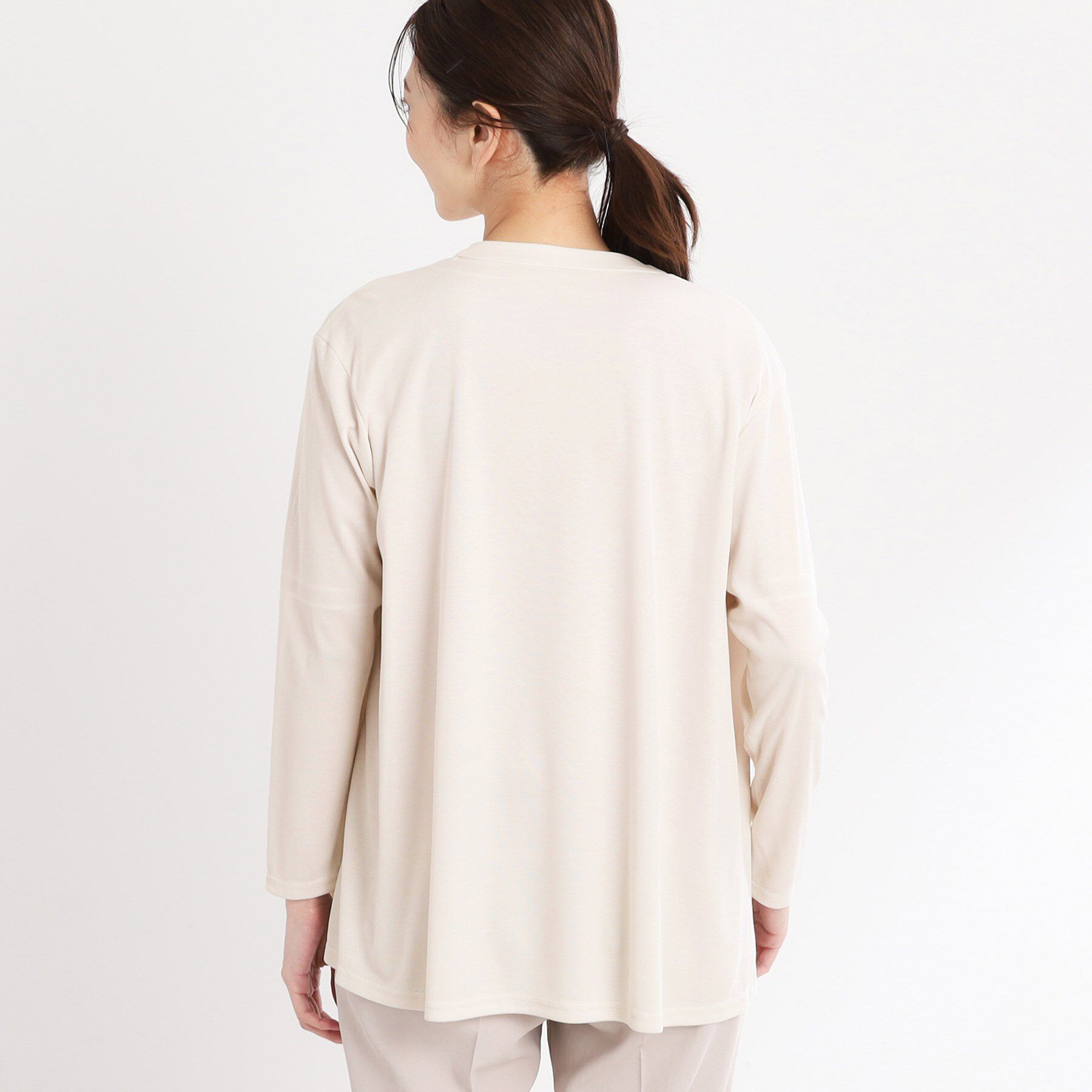 Reflect「【洗える】ジャージカーディガン」|カーディガン|