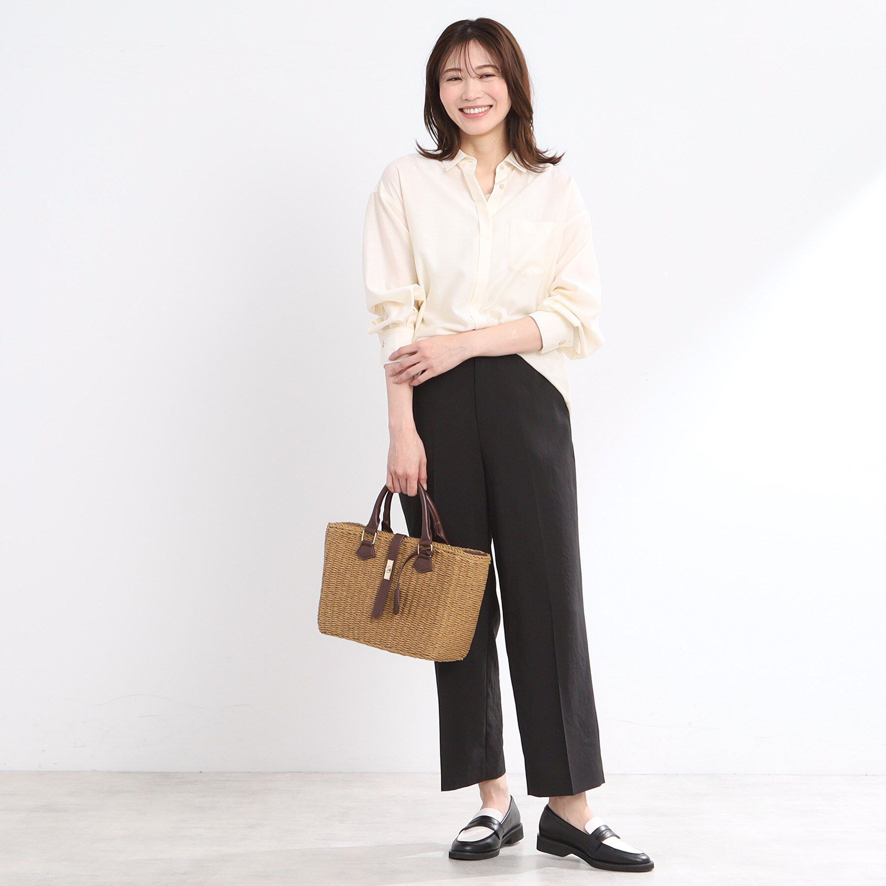 Reflect「【マシンウォッシュ可／セットアップ可／通勤におすすめ】ドライタッチストレートパンツ」|その他|