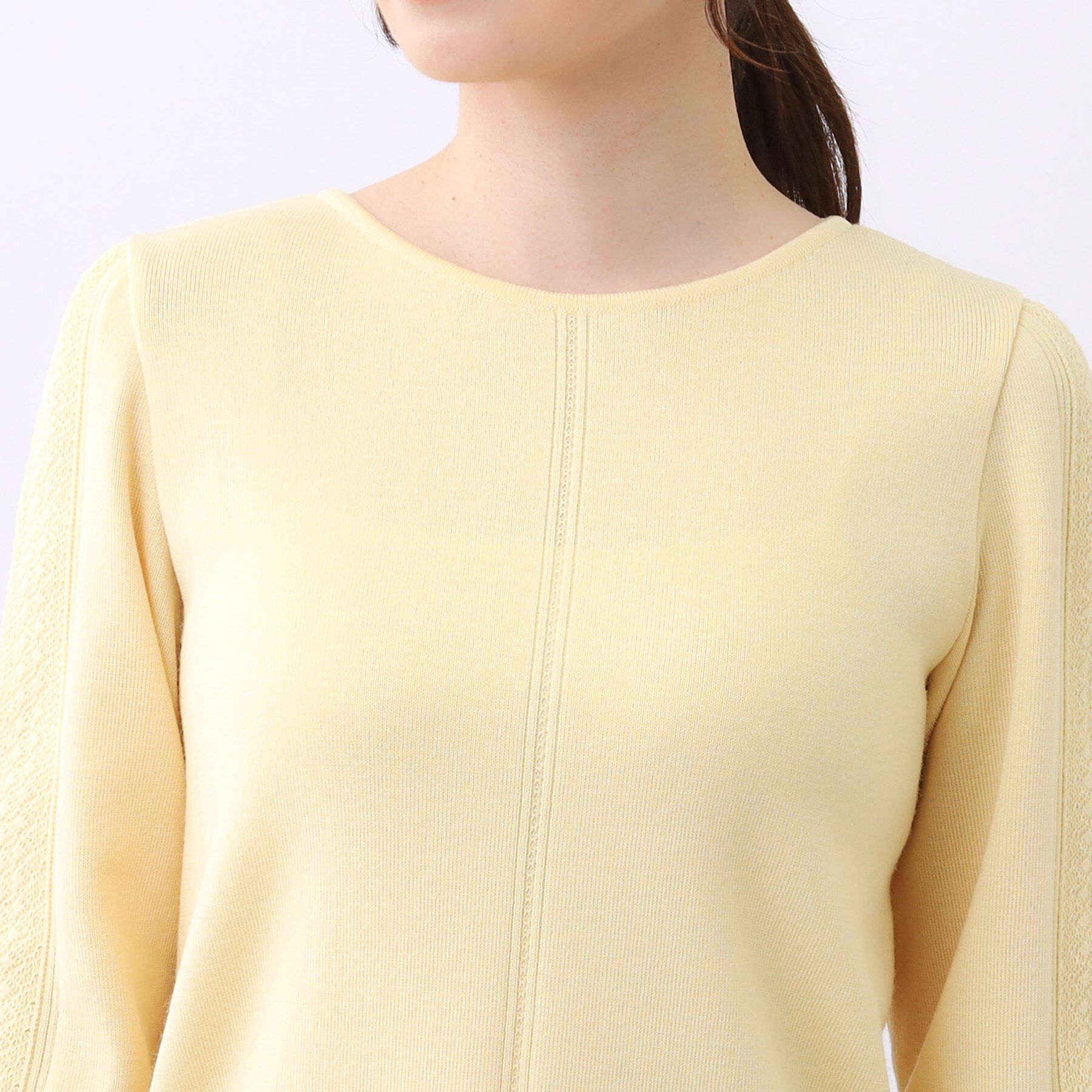 Reflect「【選べる8色／スカートにもパンツにも◎】ウール混ボートネックニット」|ニット・セーター|