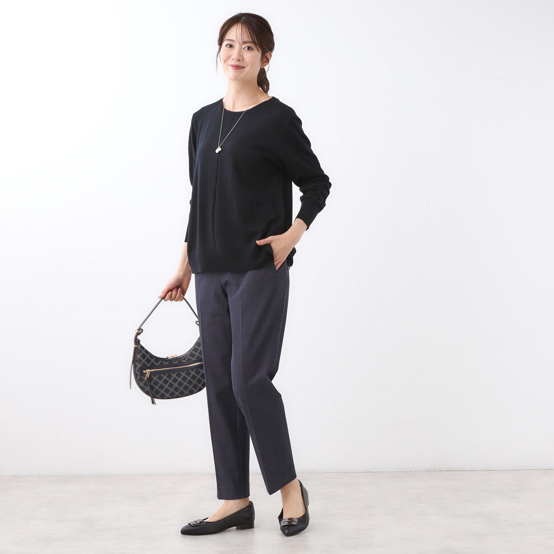 Reflect「【高身長さんに嬉しい長め丈追加！／私のパンツ／すっきり見え◎】テーパードパンツ」|その他|