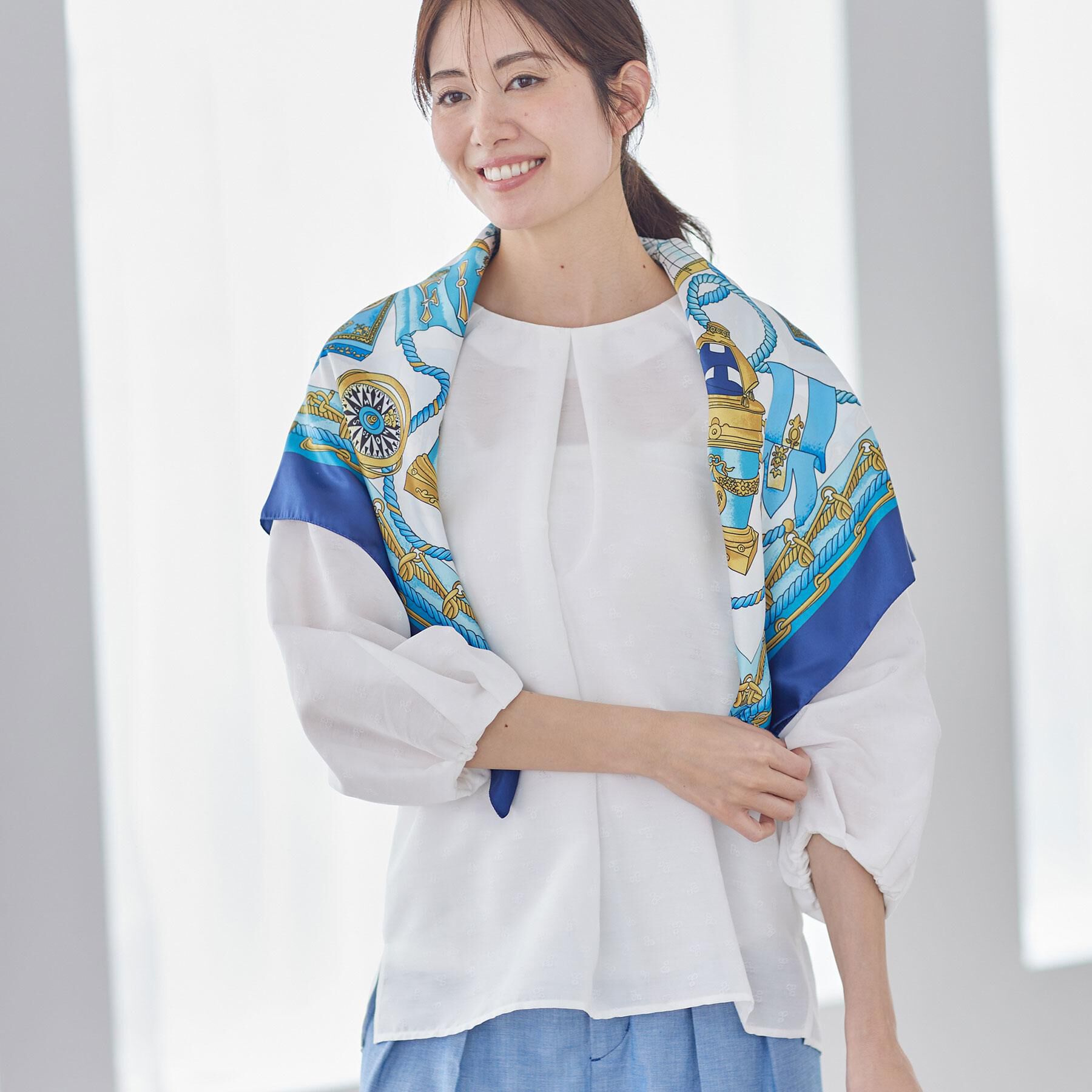 Reflect「大判スクエアスカーフ」|ストール|