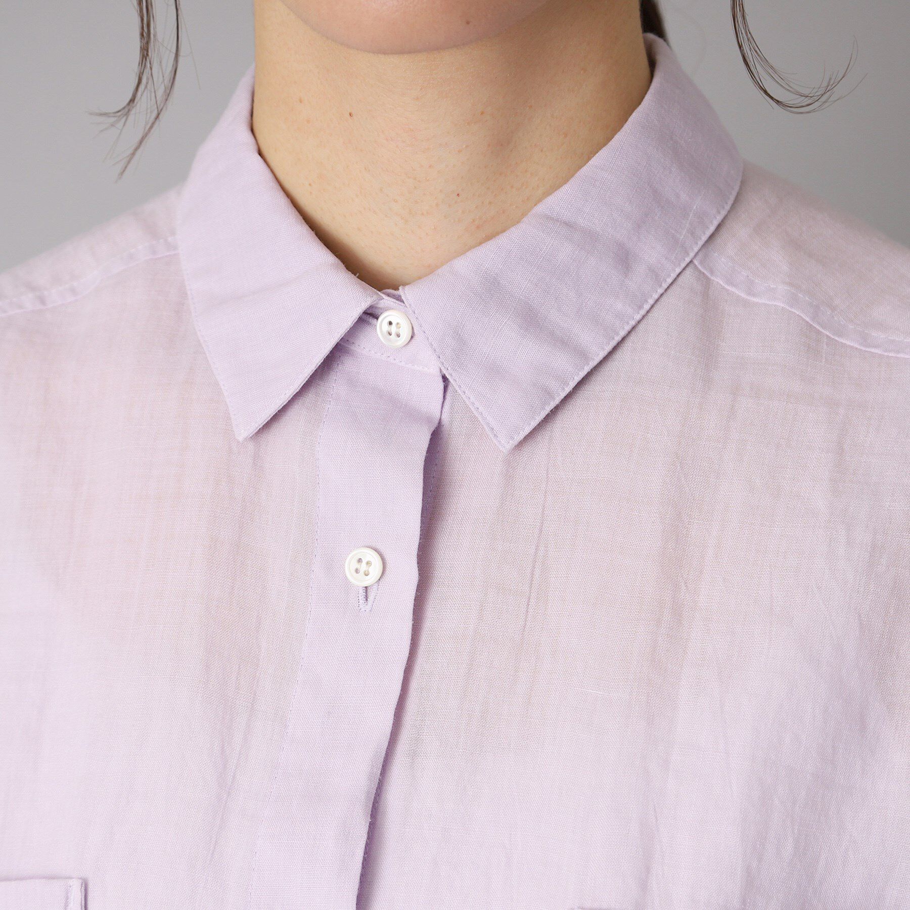 DRESSTERIOR「【人気定番/ラミー100％】ガーメントダイラミーシャツ」|シャツ・ブラウス|