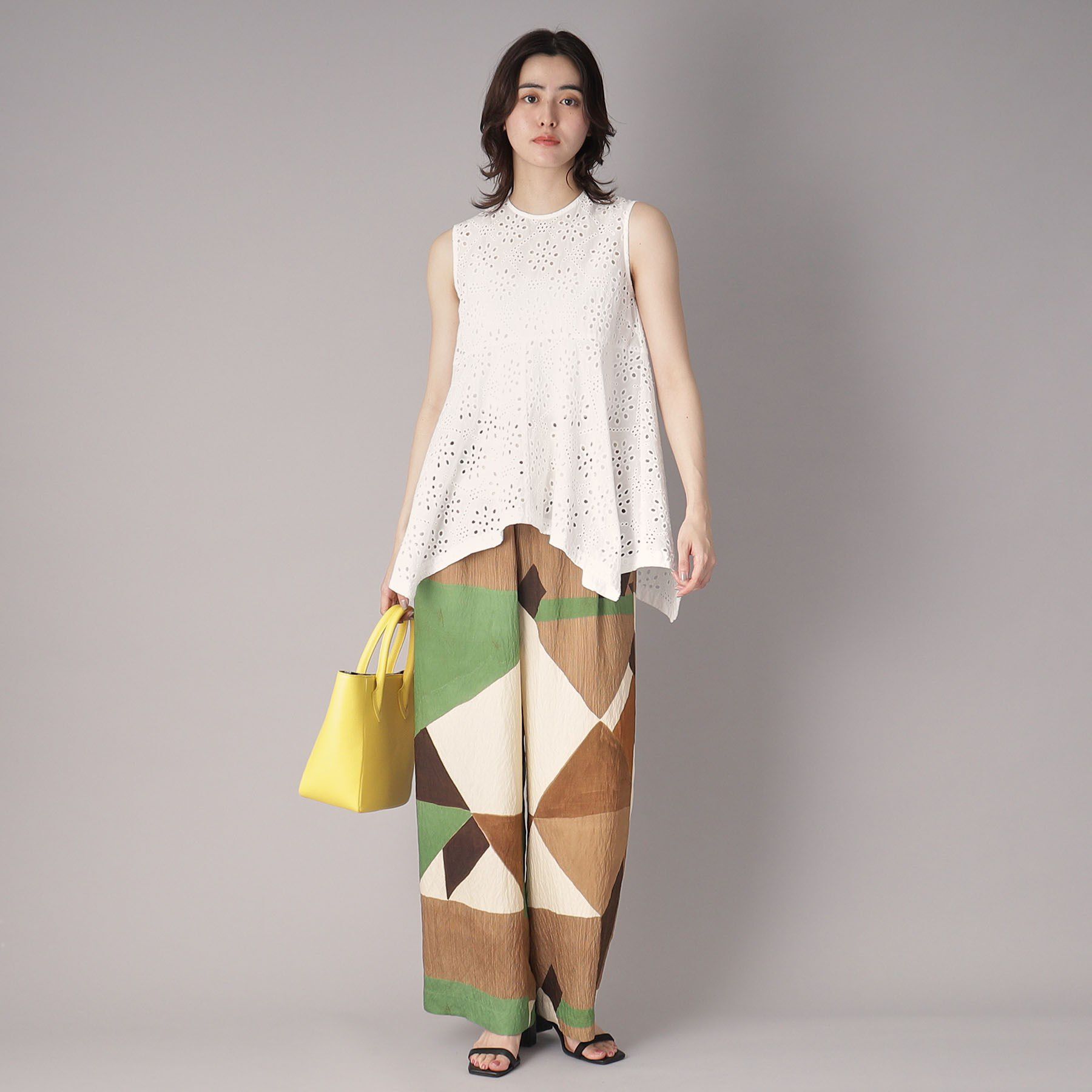 DRESSTERIOR「【コットン100％/洗える】カットワークレースブラウス」|シャツ・ブラウス|