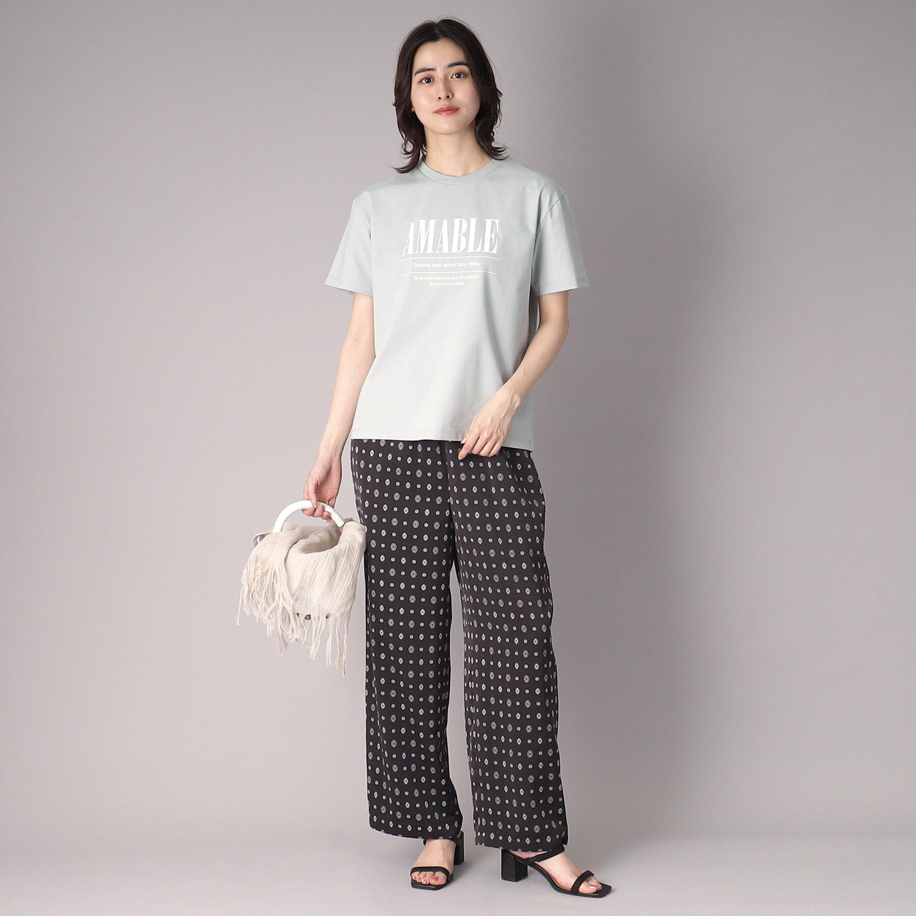 DRESSTERIOR「【接触冷感/UVカット】バックブリーズテックロゴTシャツ」|Tシャツ・カットソー|