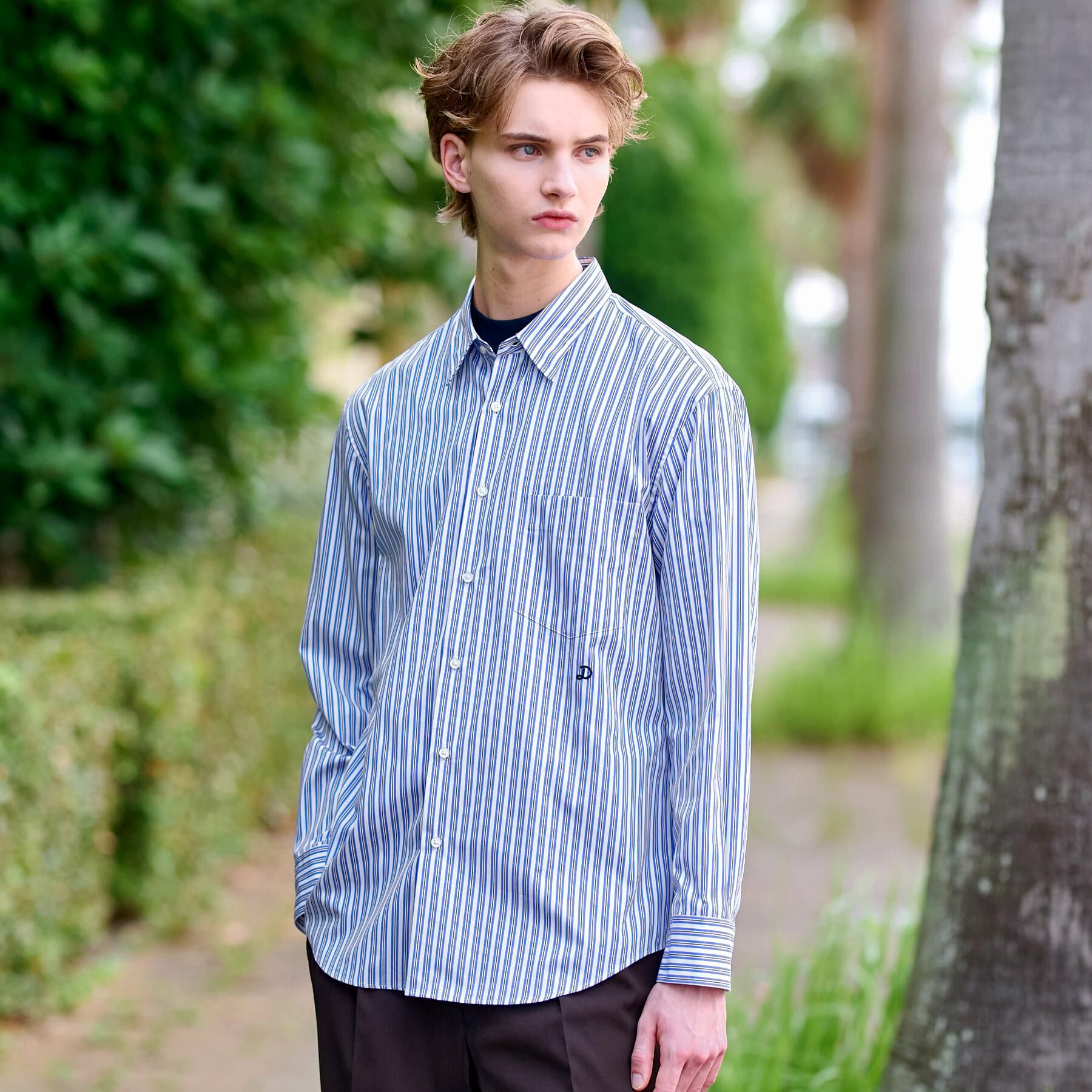 DRESSTERIOR「THOMAS MASON ストライプシャツ」|シャツ・ブラウス|