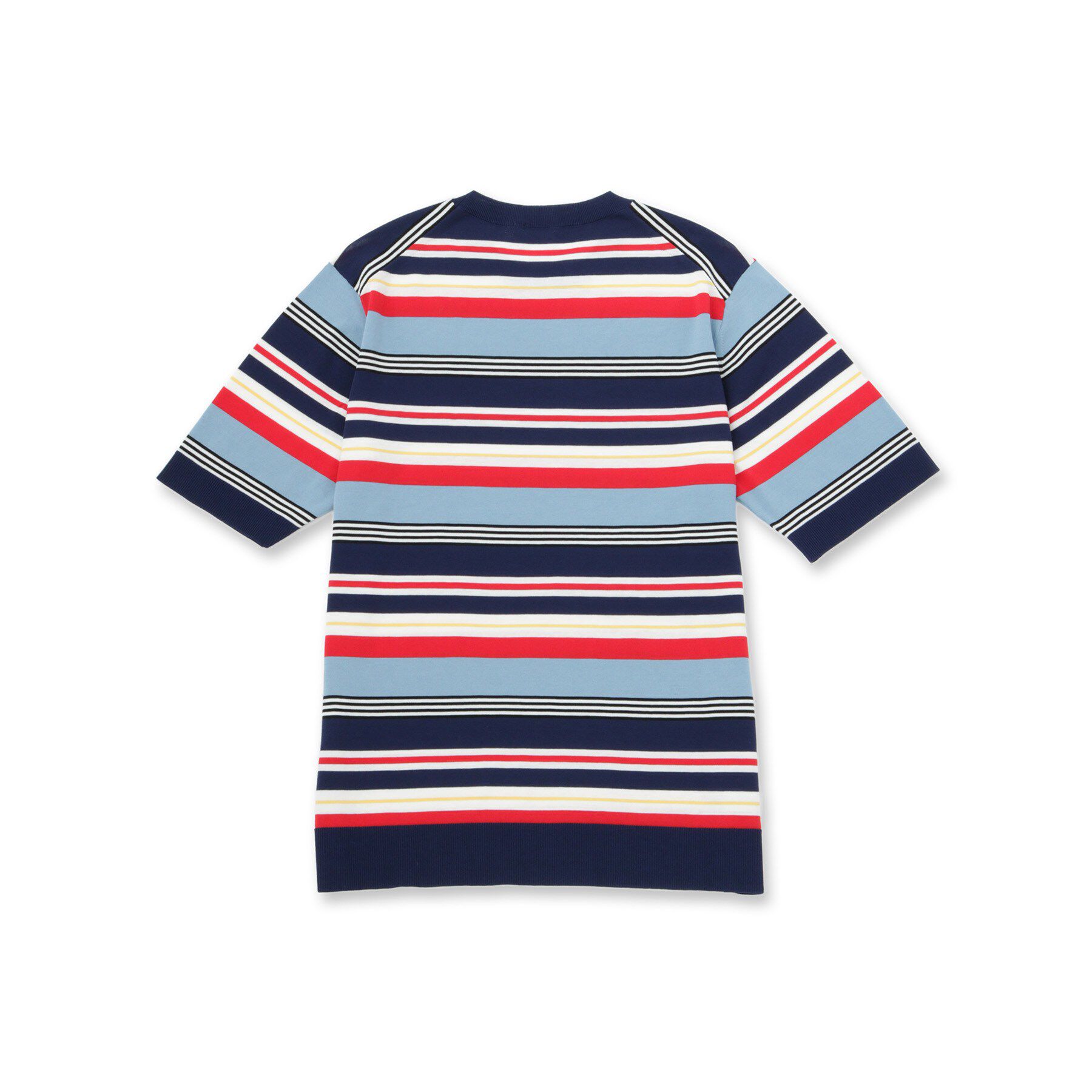 DRESSTERIOR「【ウォッシャブル】コットンシルク マルチボーダーニット」|ニット・セーター|