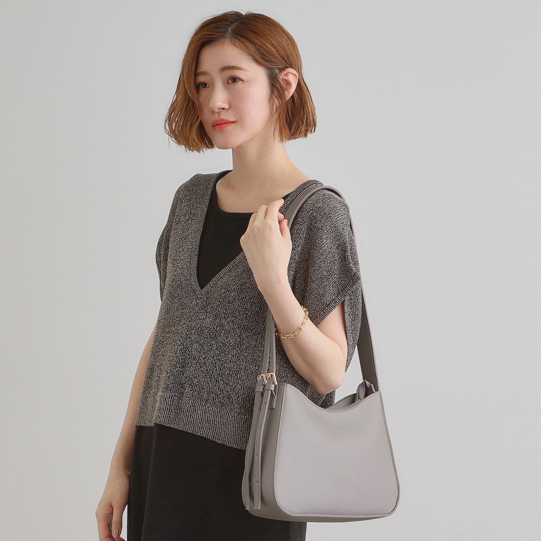 grove「ダブルバックルラウンドワイドショルダー」|ショルダー・メッセンジャー|