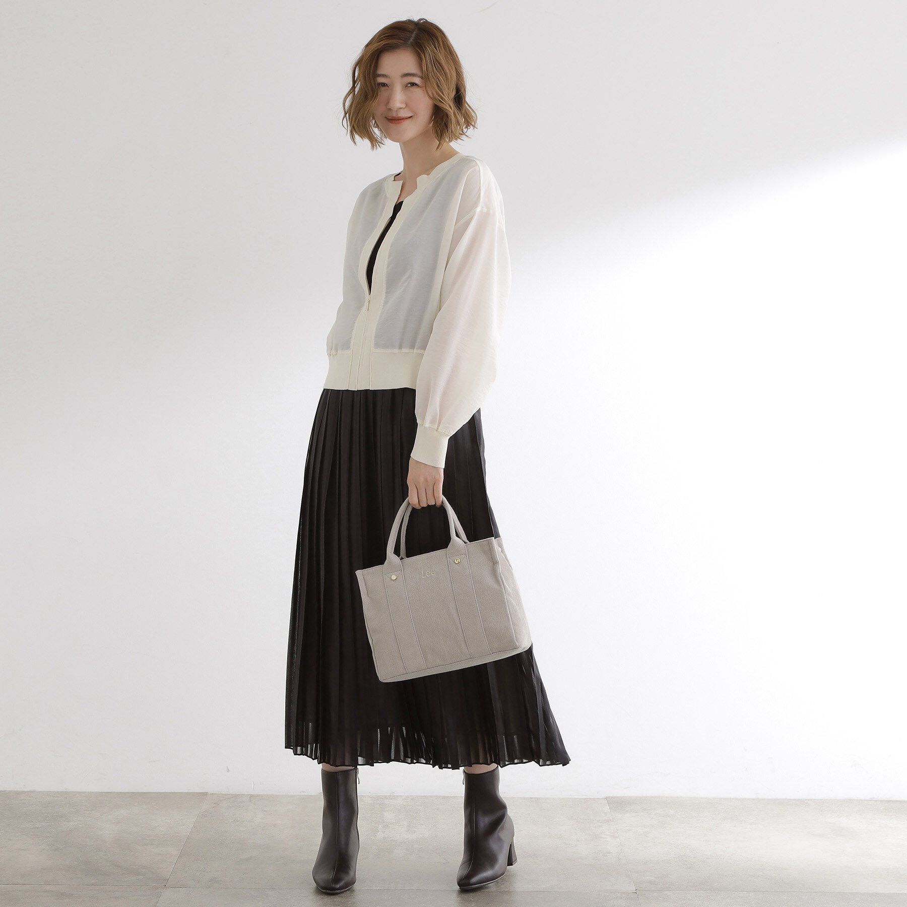 grove「【Lee別注】コーデュロイスクエアトート」|トートバッグ|