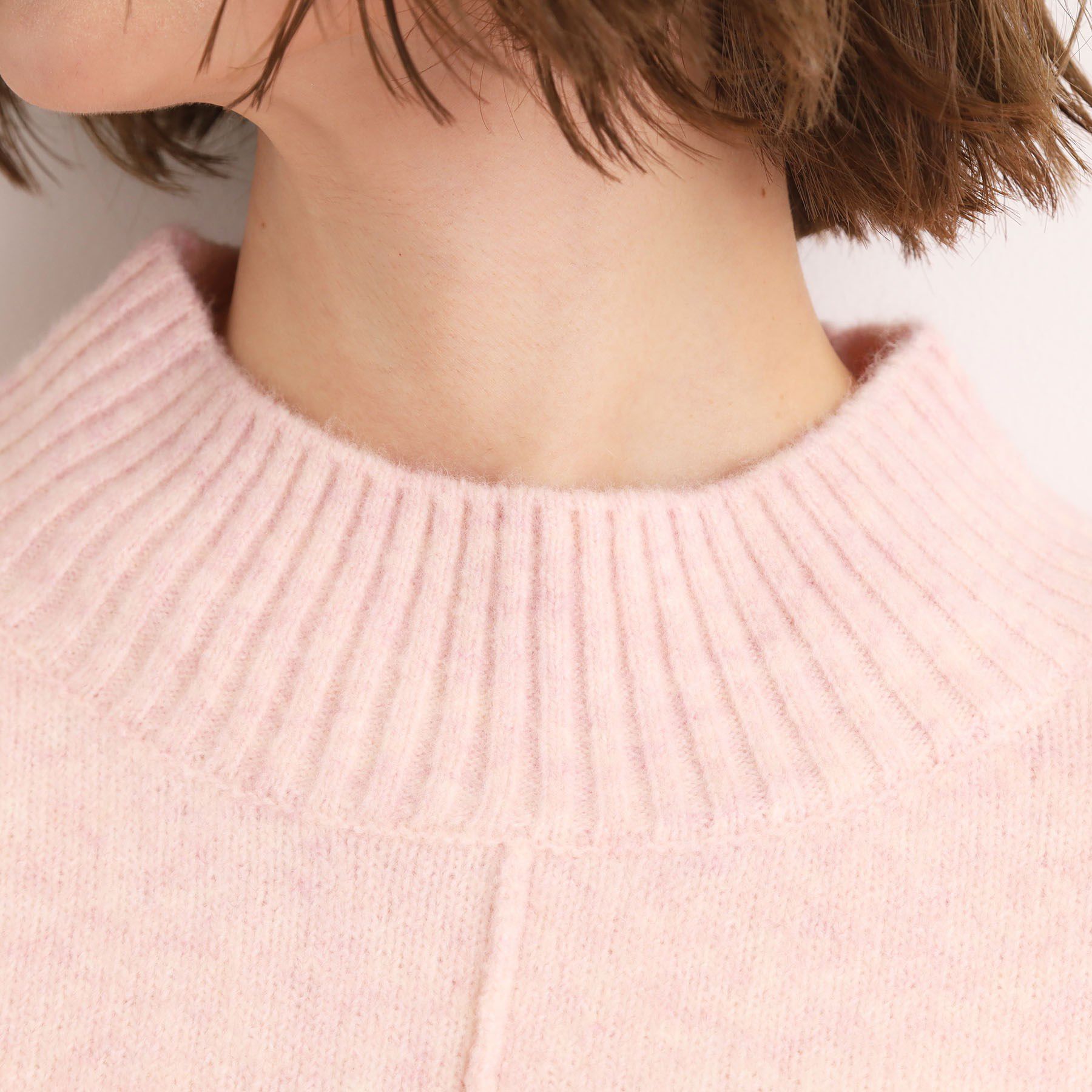 grove「【洗える】ふんわりウール混オーバーサイズニット」|ニット・セーター|