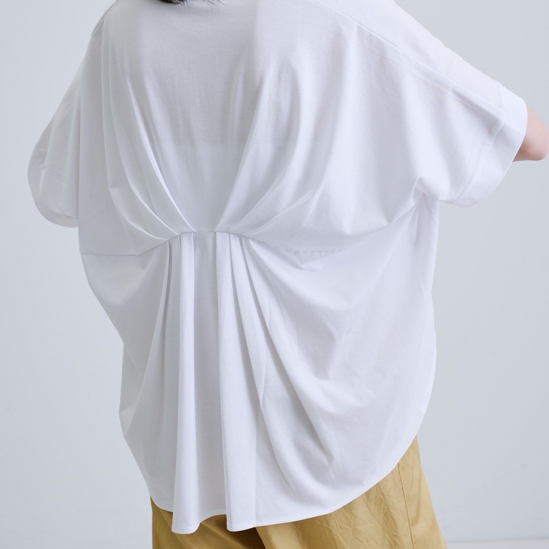 GALLEST「ギャザーポンチョカットソー」|Tシャツ・カットソー|