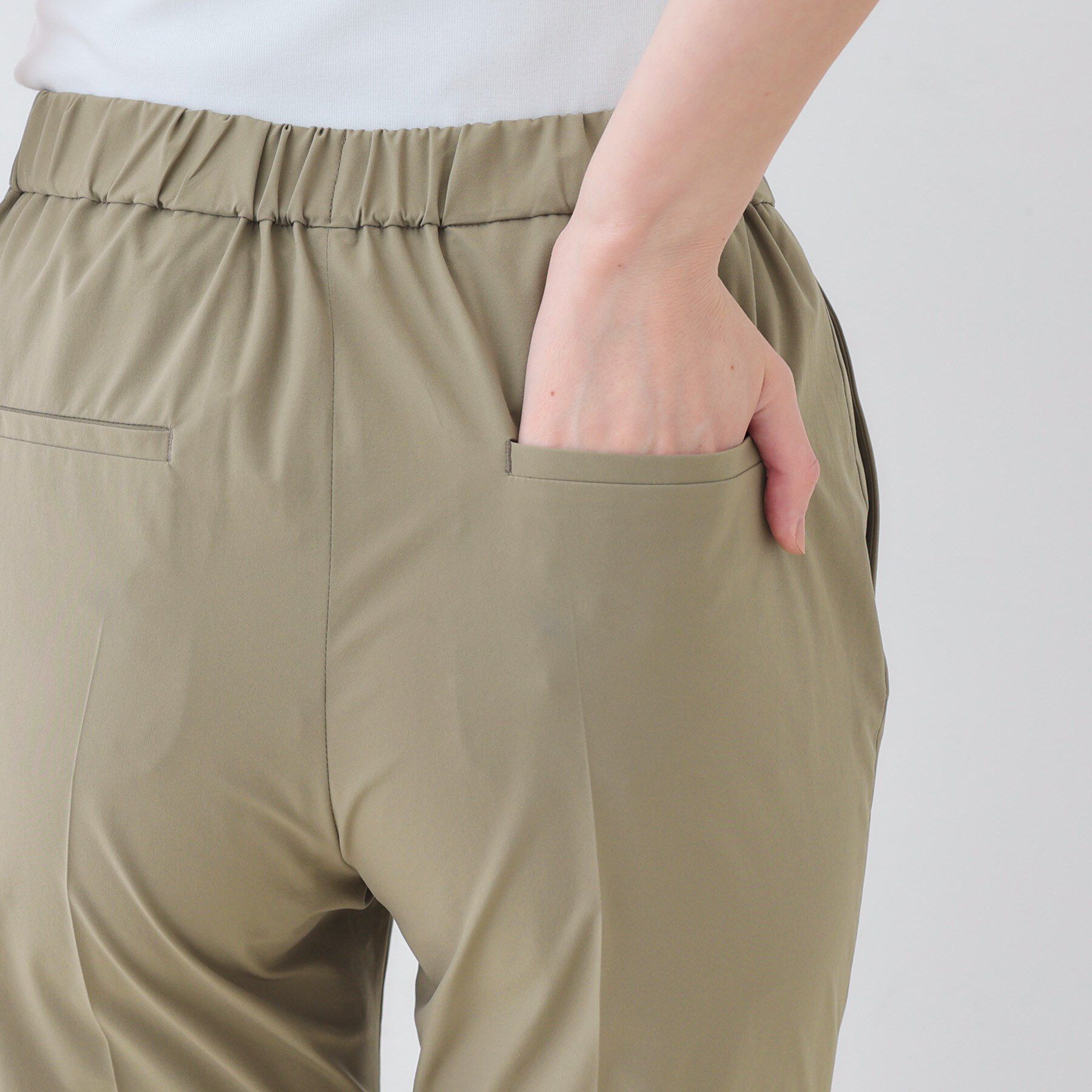 INDIVI「【通気性◎撥水／UV／SETUP可能】アクティブパンツ」|その他|