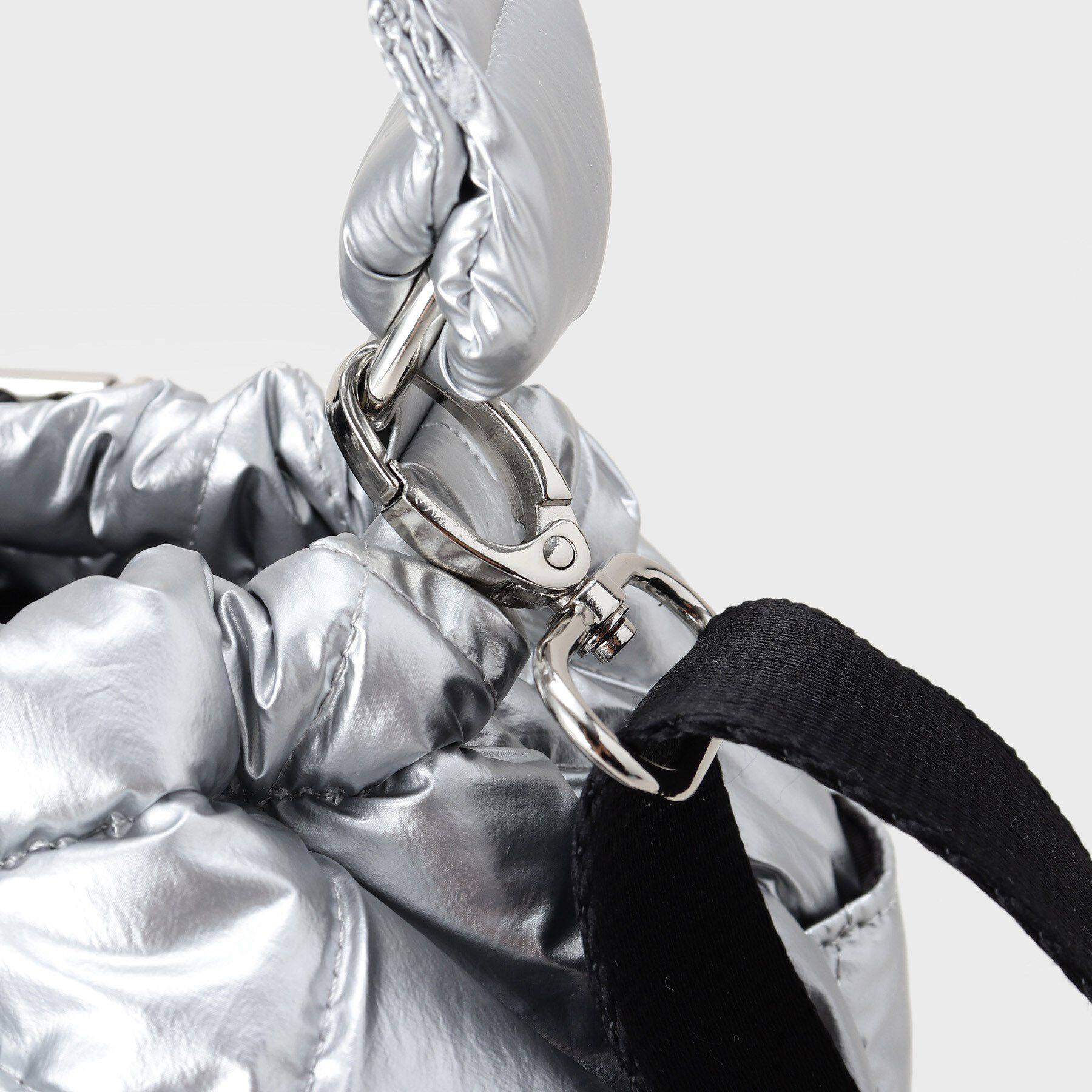 INDIVI「【大人カジュアル／ショルダー付】ふかふか巾着バッグ」|ハンドバッグ|