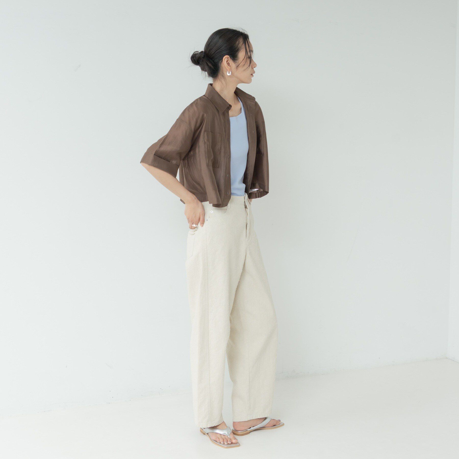 GALLEST「スクエアニットタンク」|ニット・セーター|