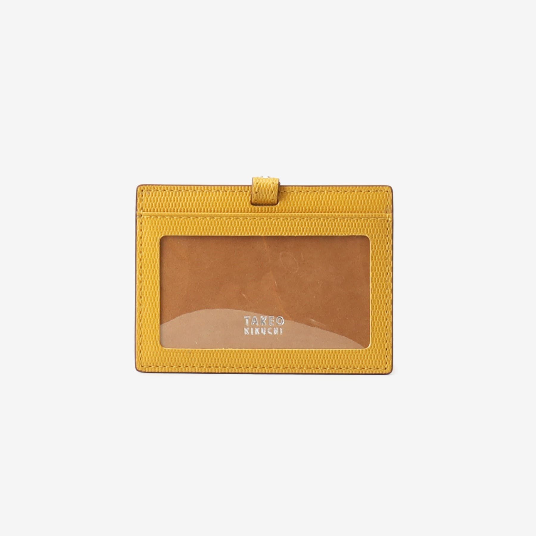 TAKEO KIKUCHI「【ソフト＆ナチュラル】ミニメッシュ レザー IDカードホルダー」|名刺入れ・カードケース|