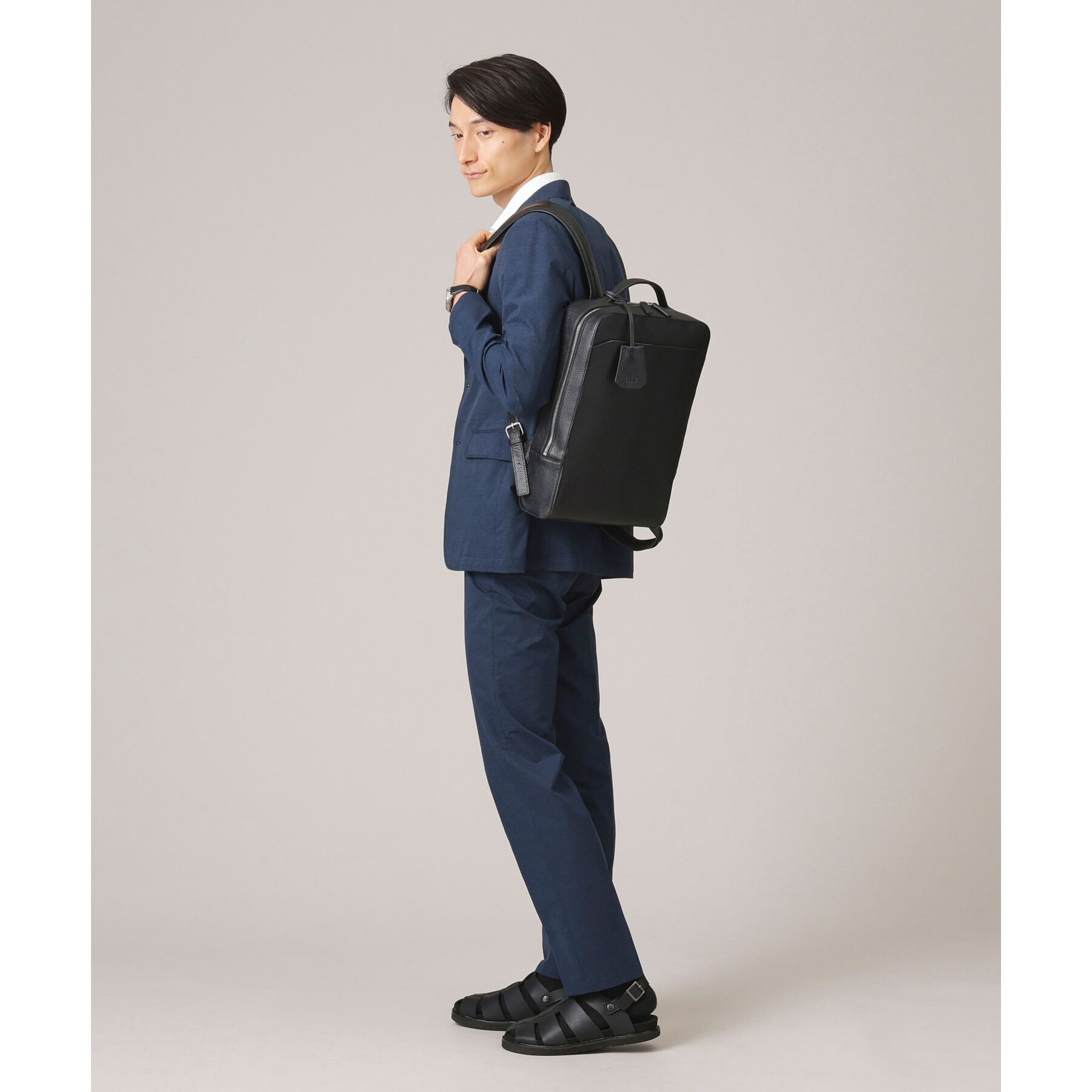 TAKEO KIKUCHI「フルベジタブルレザー バックパック」|リュック|