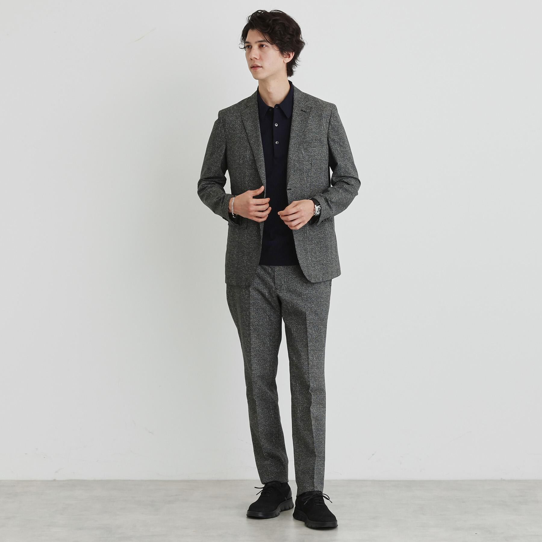 TAKEO KIKUCHI「テーラードニット ポロシャツ」|ポロシャツ|