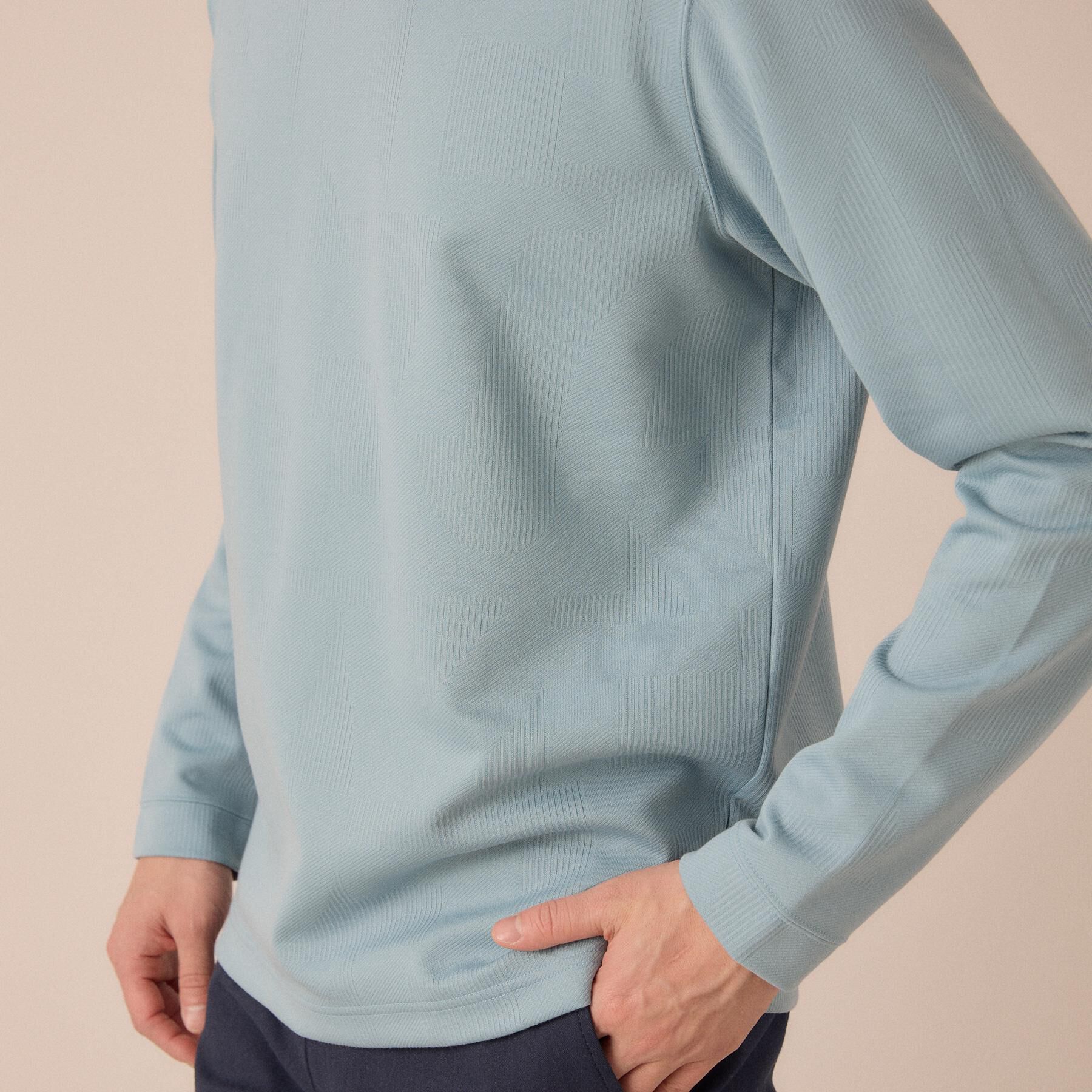 TAKEO KIKUCHI「【尾州ファブリック】ジャカードカットソー」|Tシャツ・カットソー|