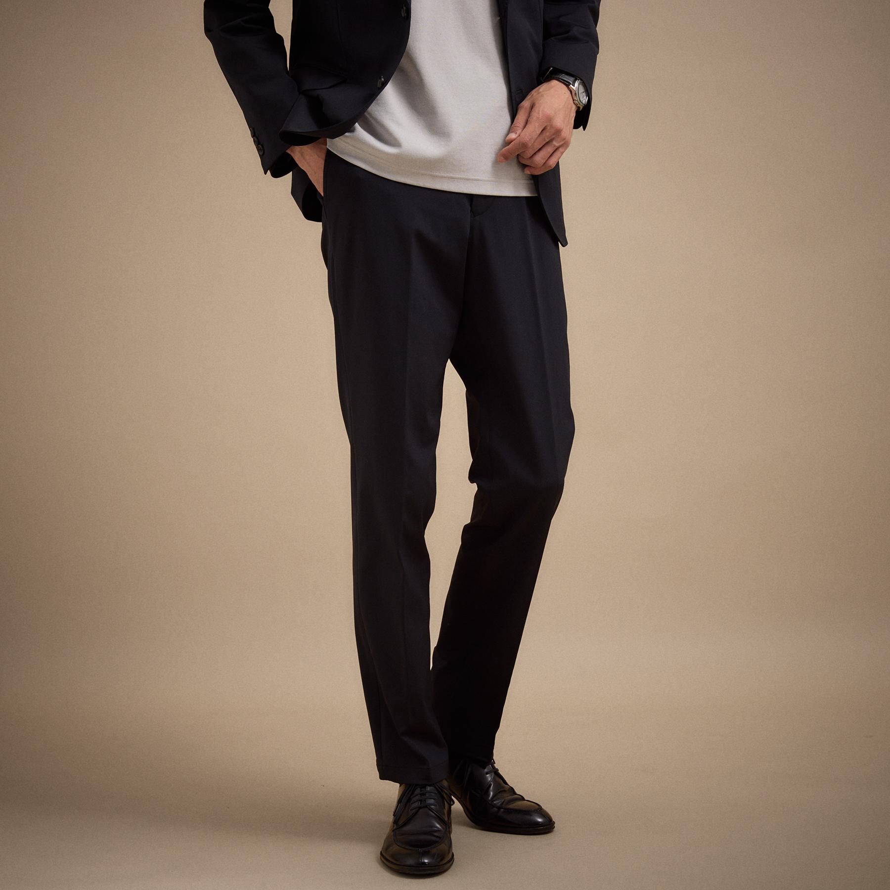 TAKEO KIKUCHI「【360&deg;ストレッチ/軽量】None Of Stress ライト パンツ（セットアップ対応）」|その他|ネイビー(094)