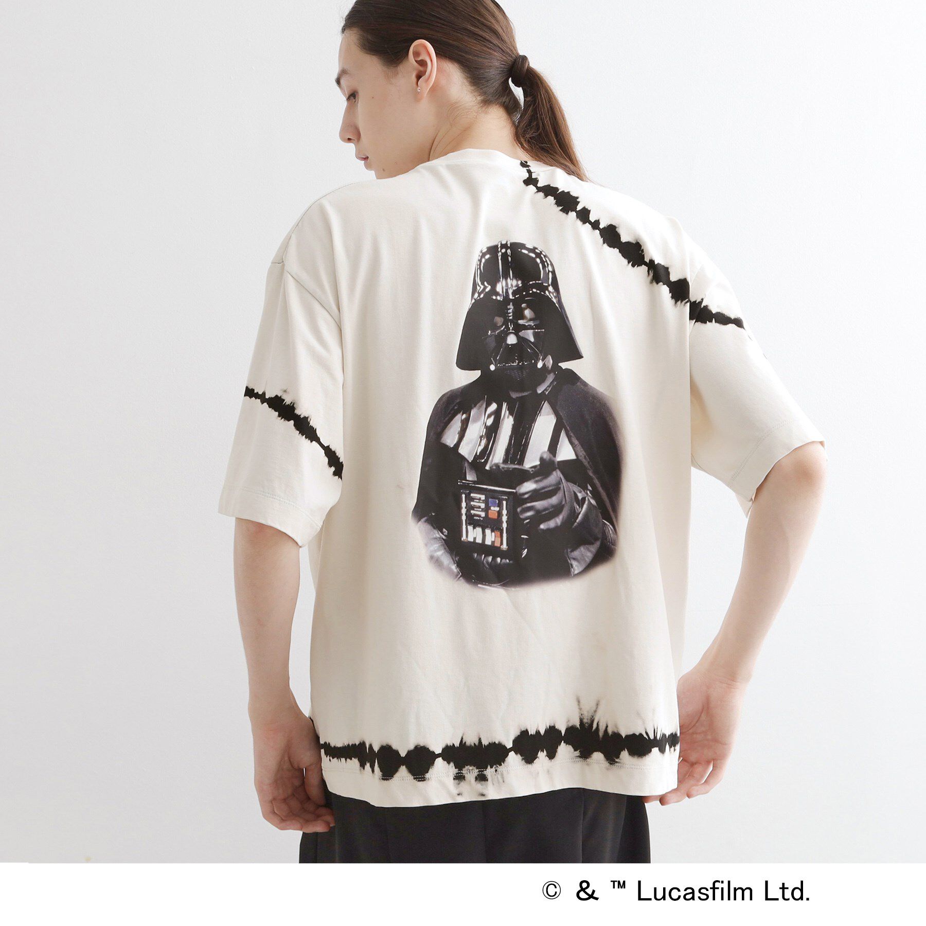 tk.TAKEO KIKUCHI「【STAR WARS】Capsule Collection タイダイTシャツ」|Tシャツ・カットソー|ホワイト(001)