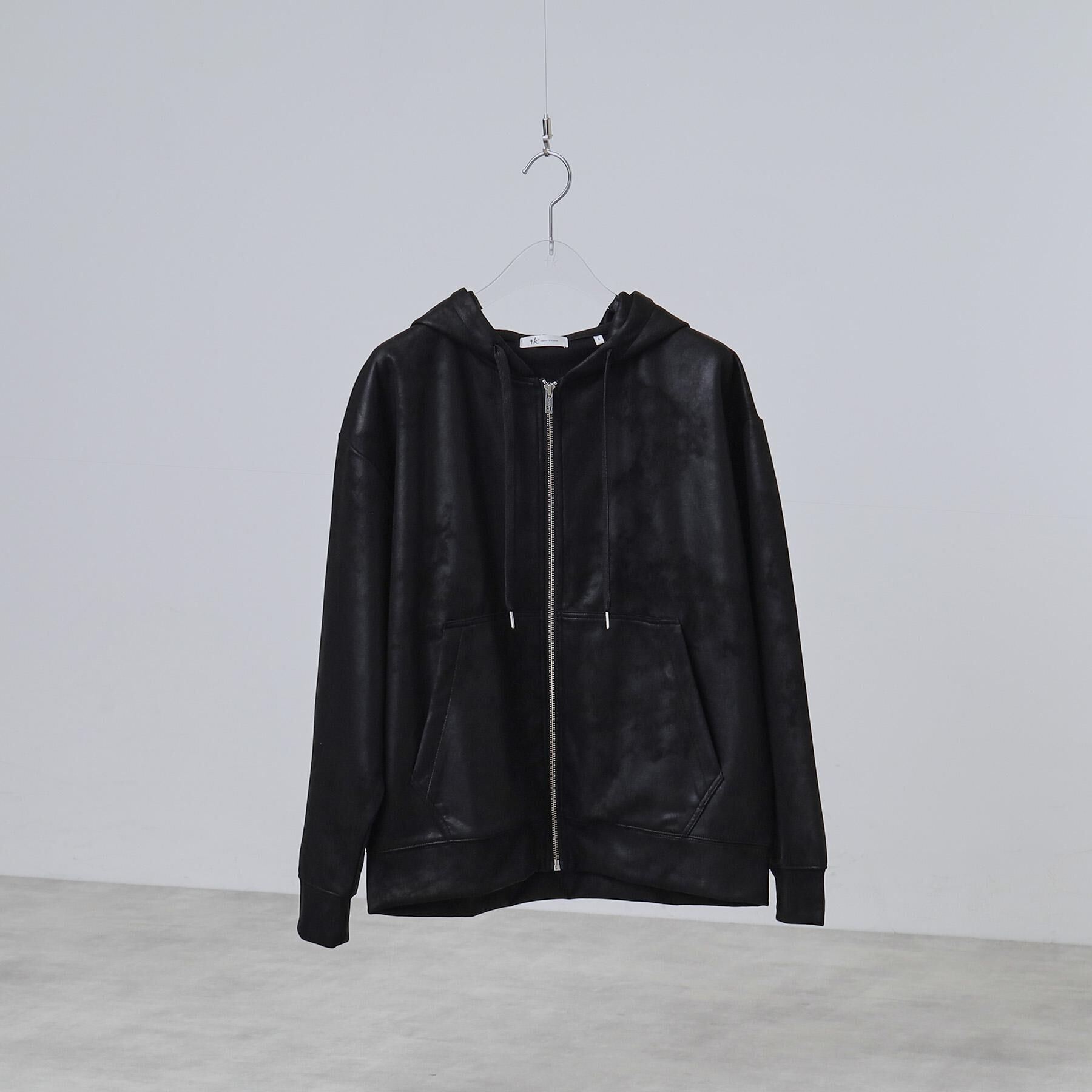 tk.TAKEO KIKUCHI「ヴィンテージライクプリント ジップパーカー」|パーカー|