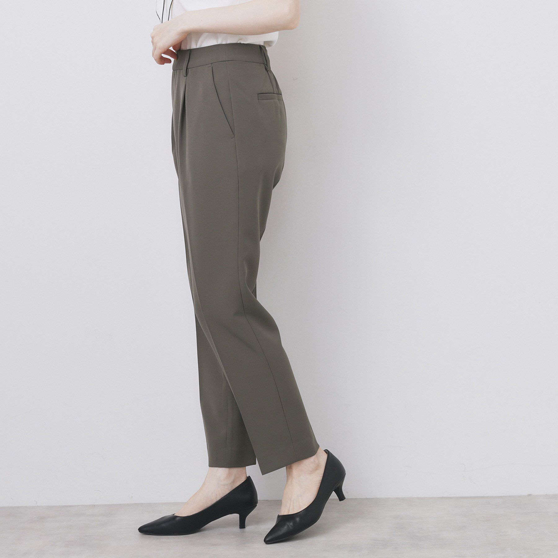 index「ストレッチテーパードパンツ/セットアップ対応【洗濯機洗い可/イージーアイロン/防シワ】」|その他|