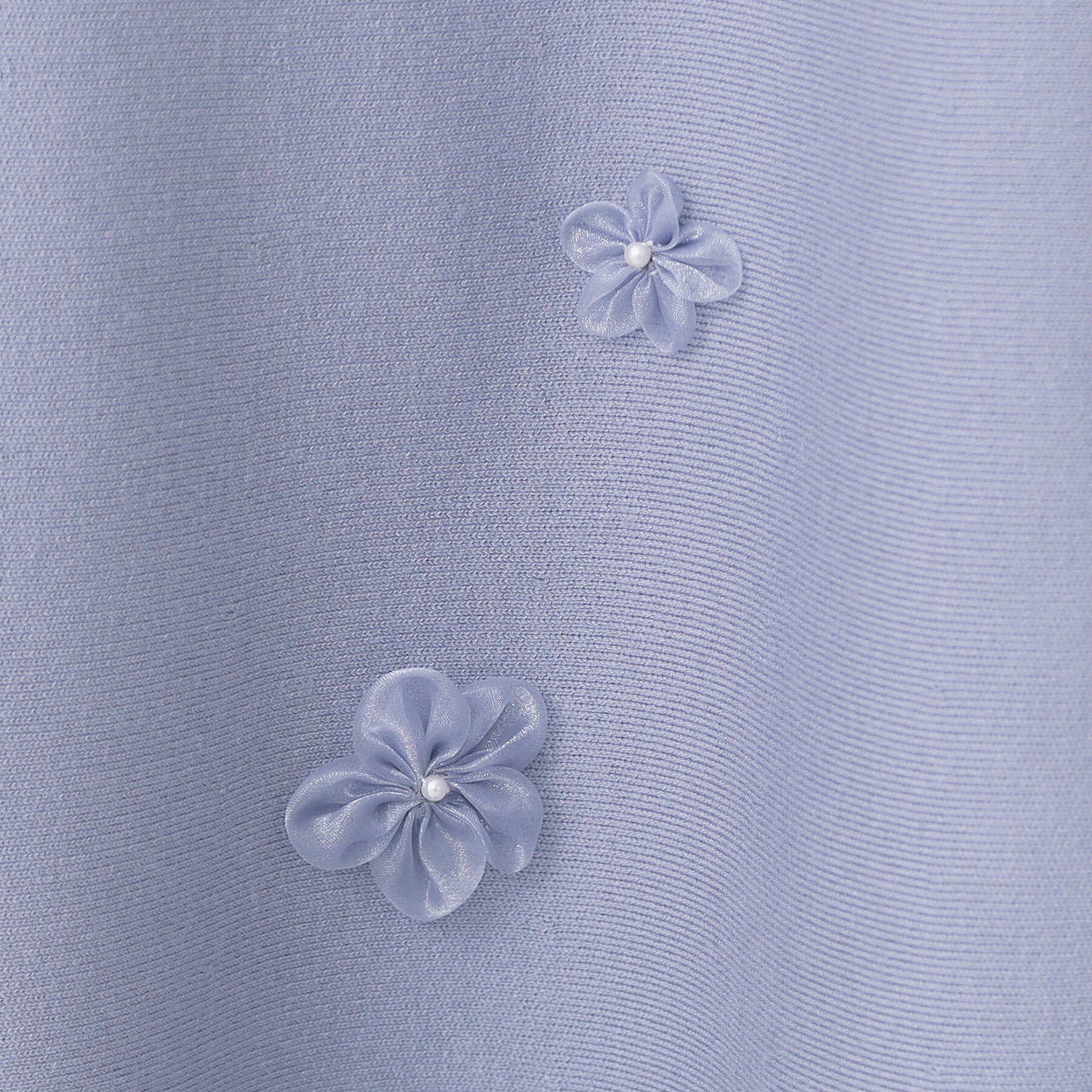 index「フラワーモチーフニットフレアスカート【洗える】」|スカート|