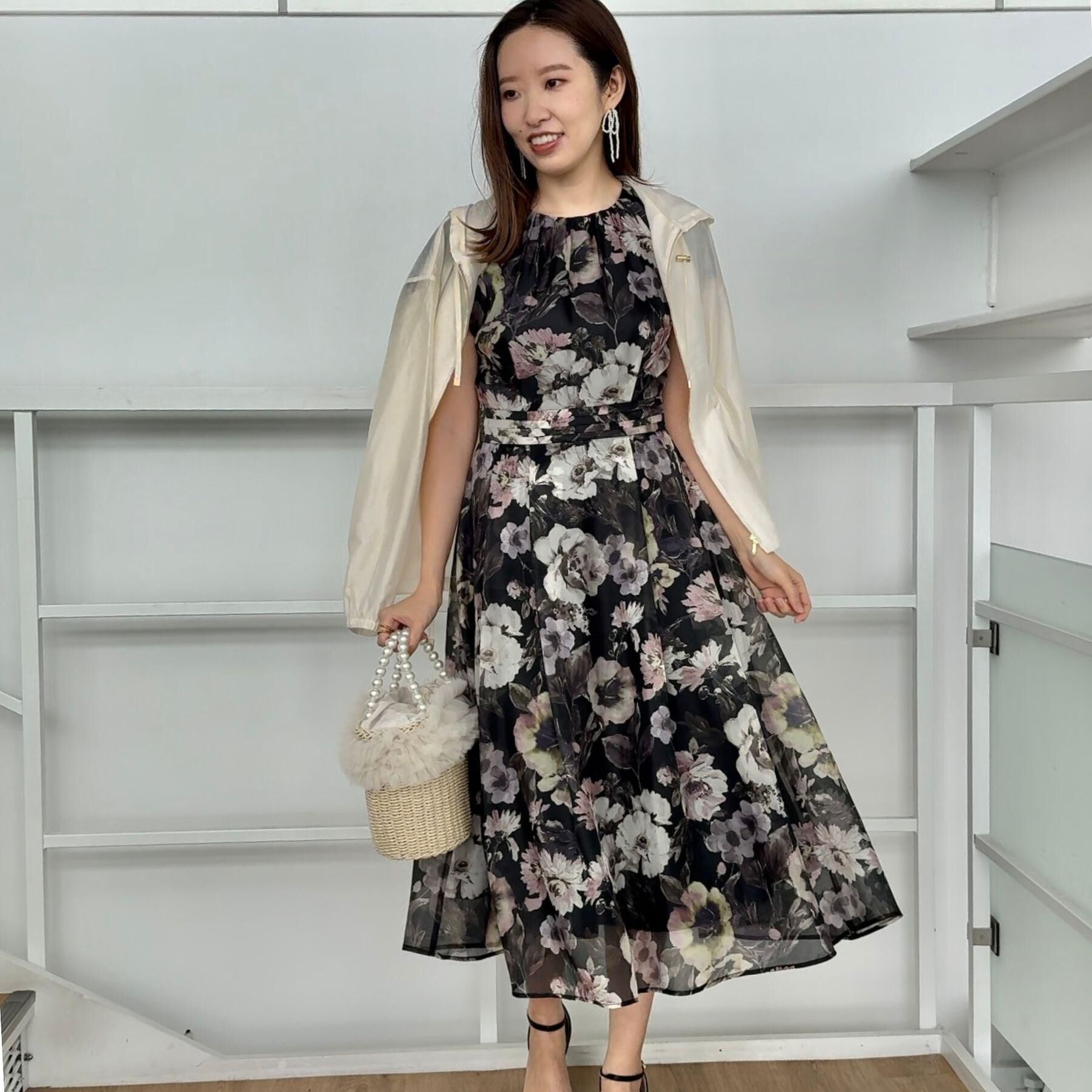 Couture broach「【オシャレな透け感・ペプラム】愛されシアーマンパ」|ブルゾン・スタジャン|