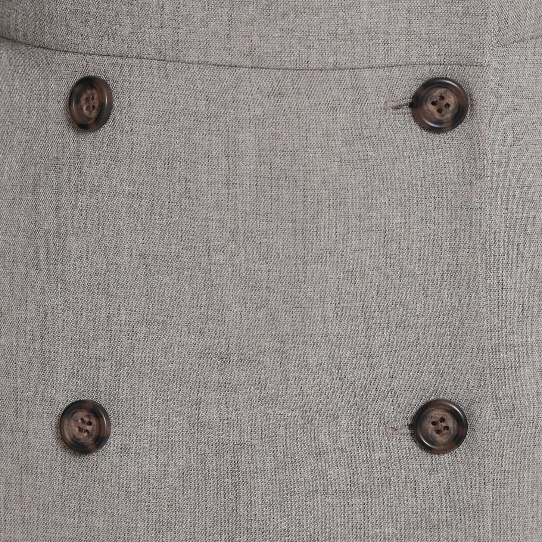 Couture broach「【通勤】リネンライク ジレにもなるジャンスカ」|ワンピース|