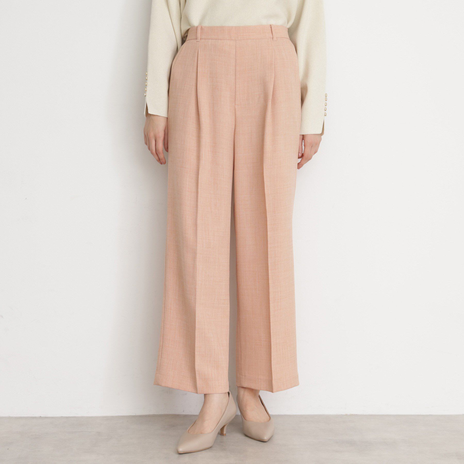 THE SHOP TK「【CAVIAN】ベーシックワイドパンツ/洗濯機OK」|その他|