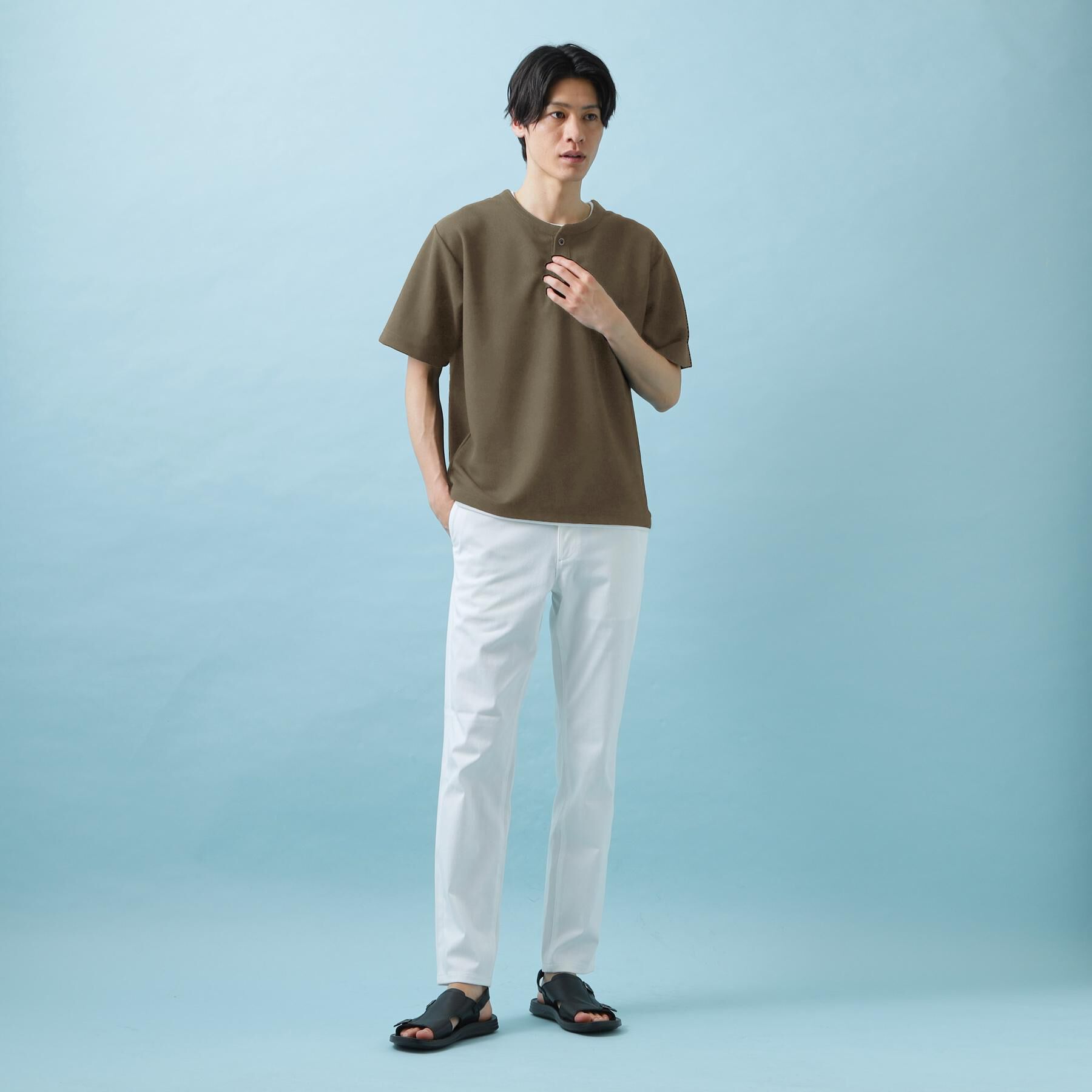 THE SHOP TK「【ひんやり快適ビジネス兼用パンツ】7DAYSパンツ COOL 接触冷感/ストレッチ/ON・OFF兼用」|その他|