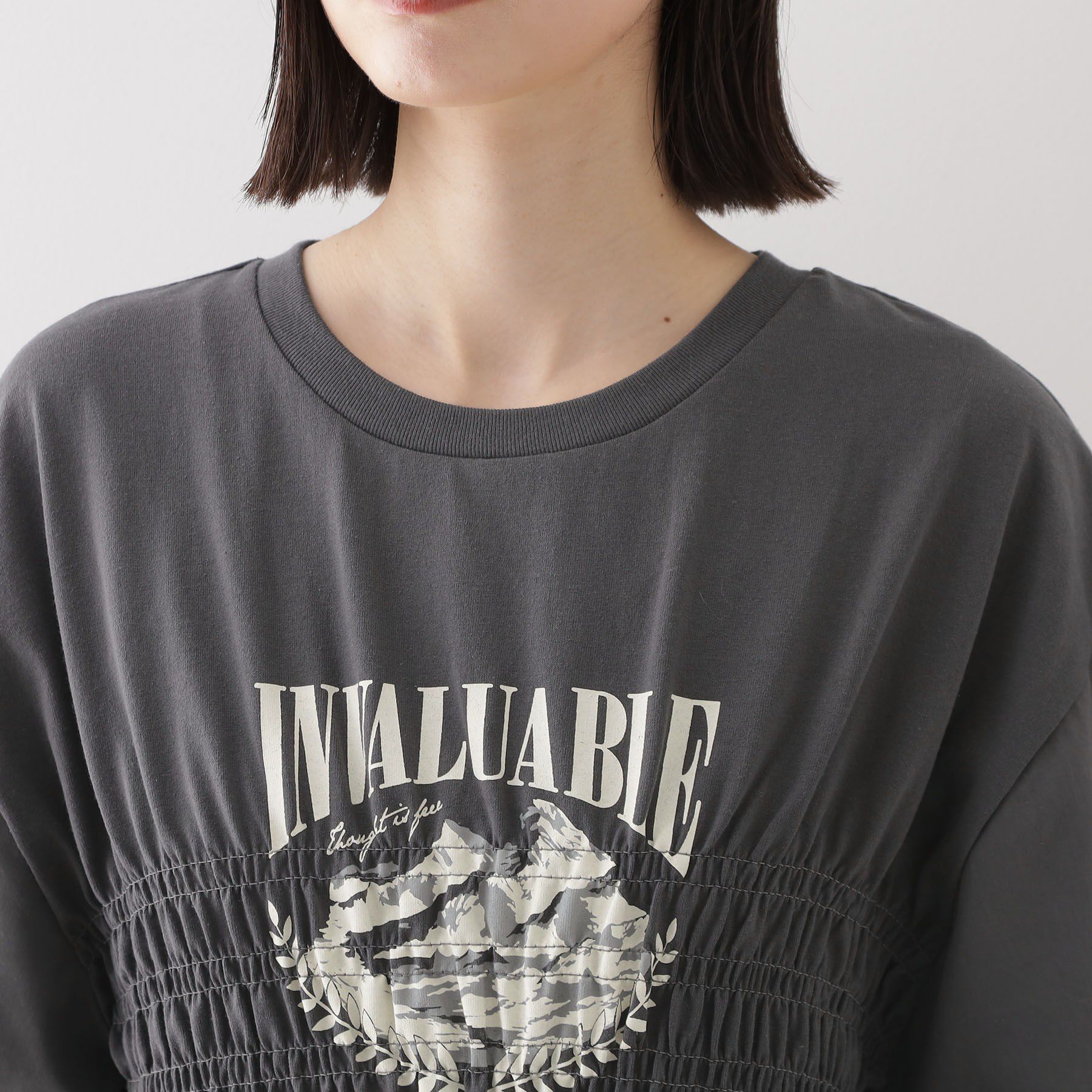 THE SHOP TK「ロゴシャーリングプルオーバー【親子リンク/洗濯機OK】」|Tシャツ・カットソー|