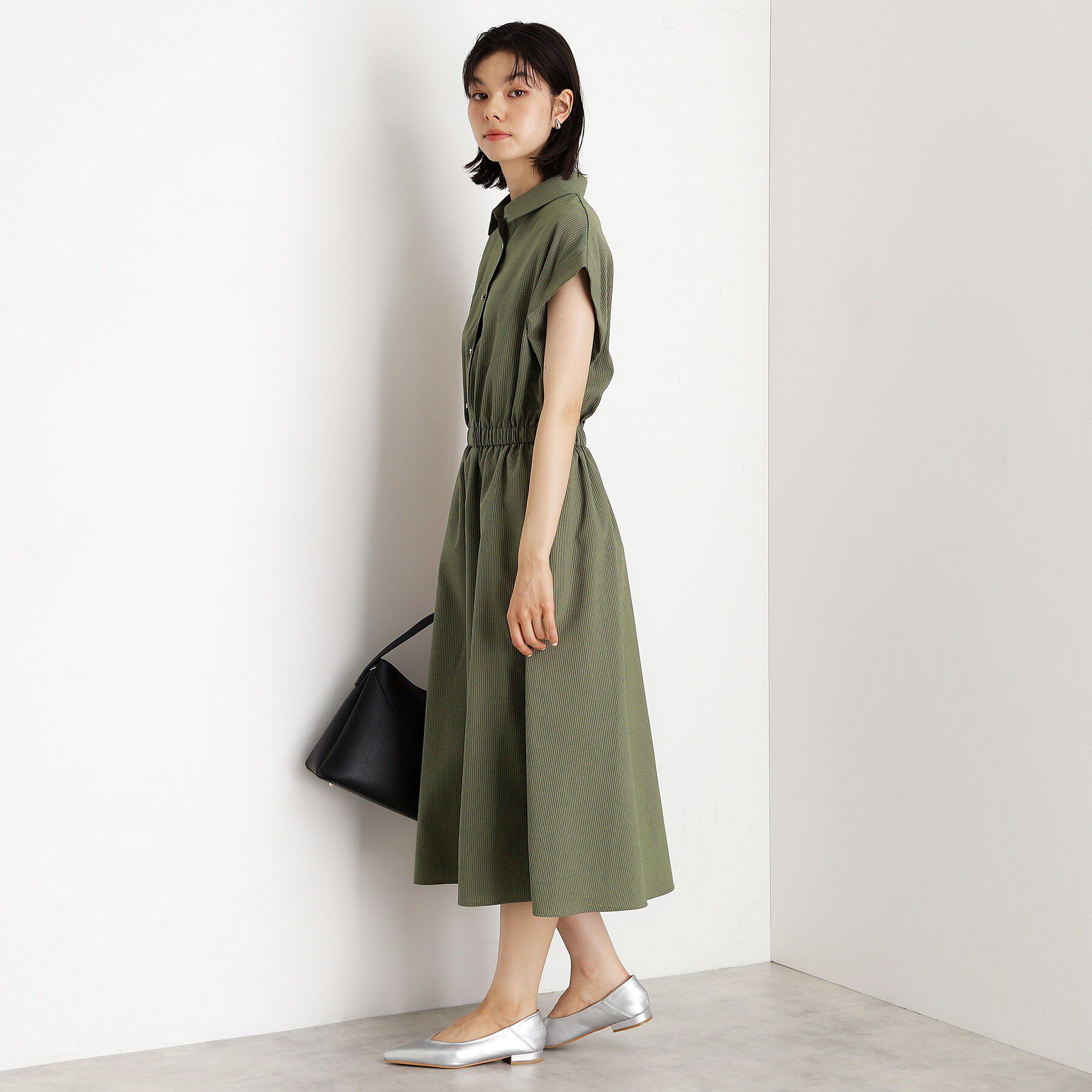 THE SHOP TK「サッカーワンピース【洗濯機OK/UVカット】」|ワンピース|