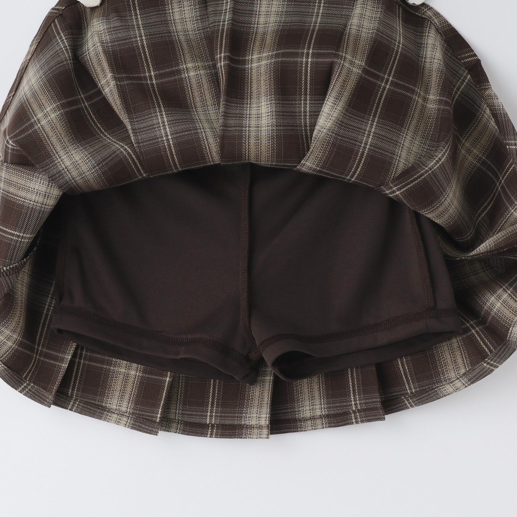 THE SHOP TK「【110-160】チェックスカートパンツ」|スカート|