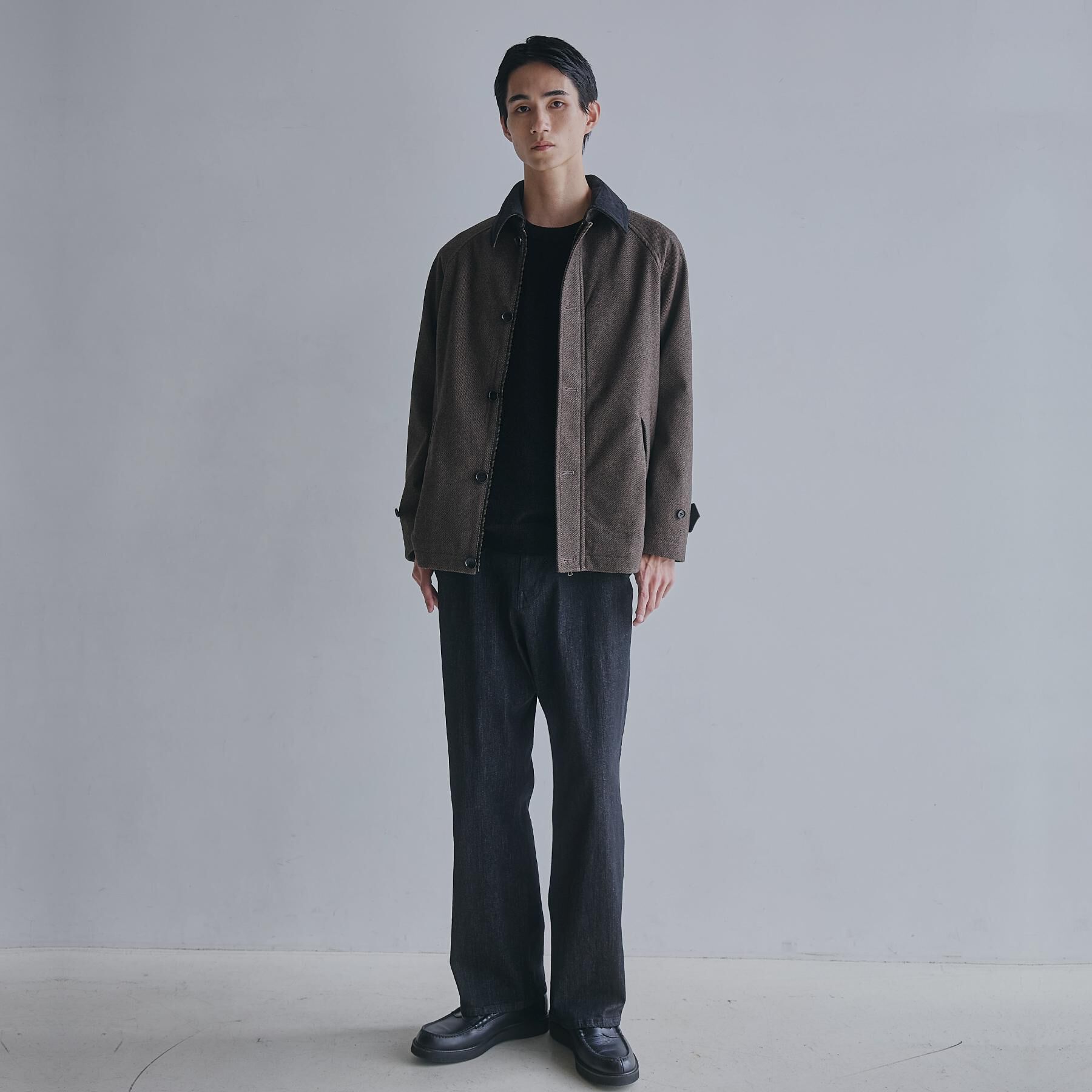 THE SHOP TK「2通りの着こなしができる ウーリック デッキブルゾン」|ブルゾン・スタジャン|