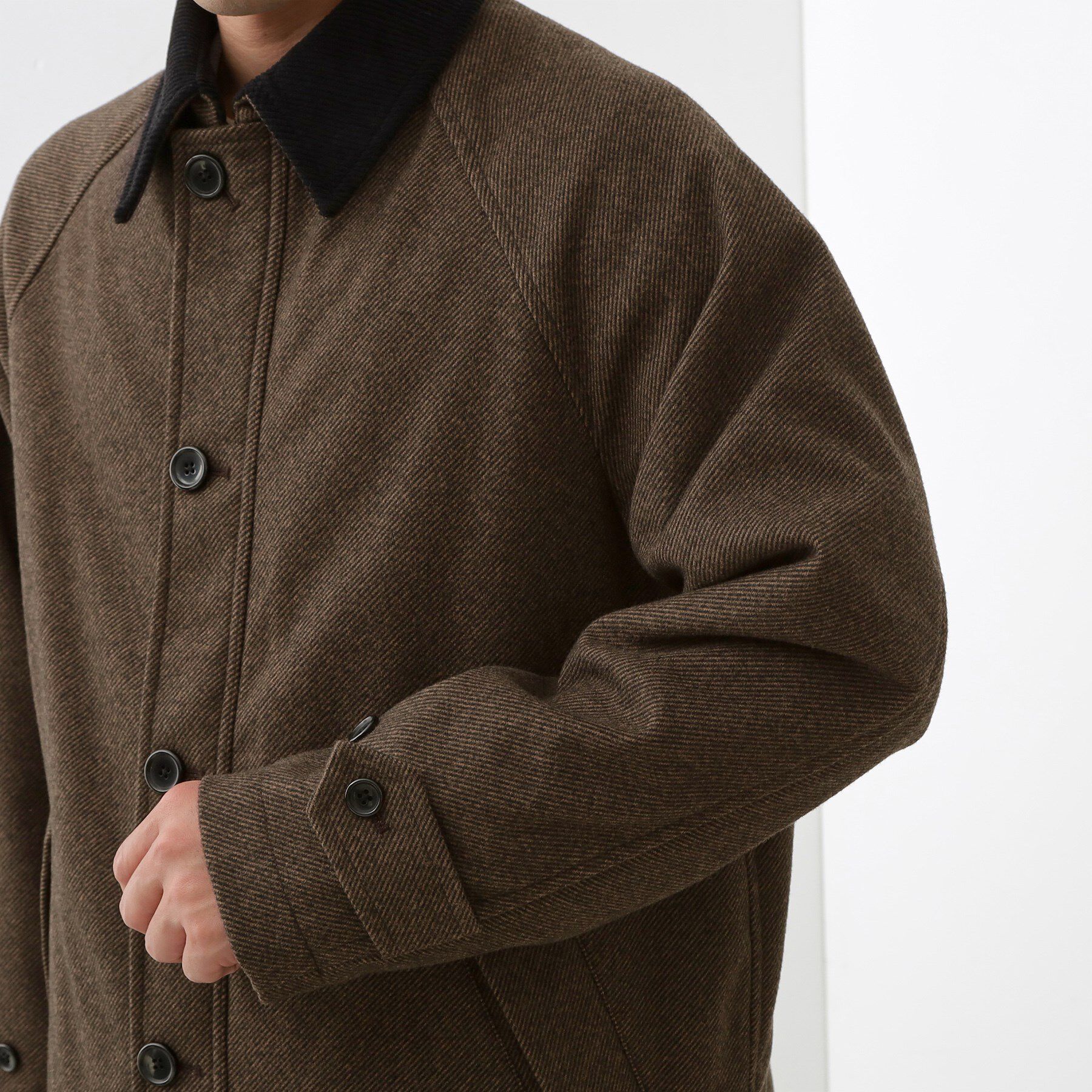 THE SHOP TK「2通りの着こなしができる ウーリック デッキブルゾン」|ブルゾン・スタジャン|