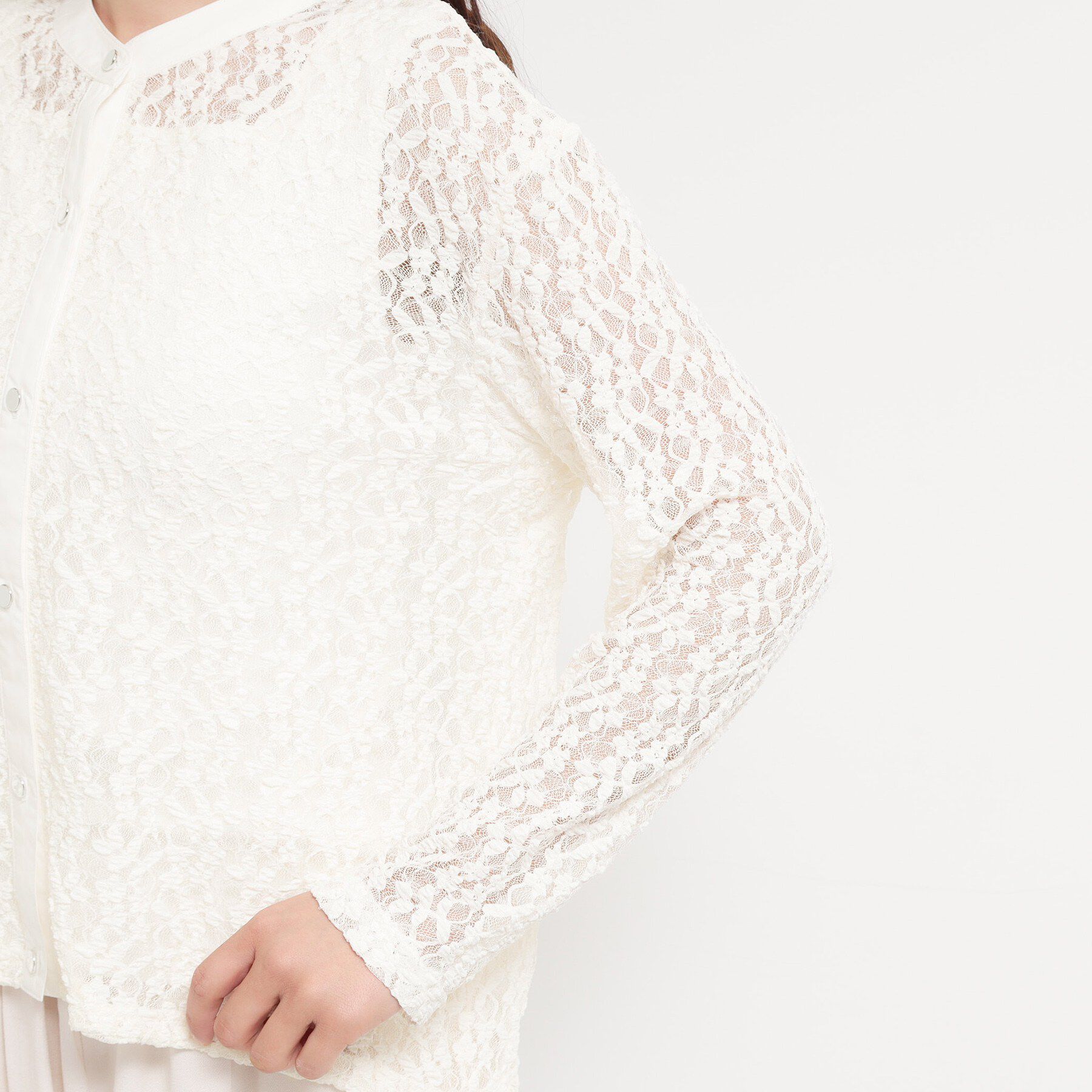 THE SHOP TK「レースシャツトップス」|Tシャツ・カットソー|