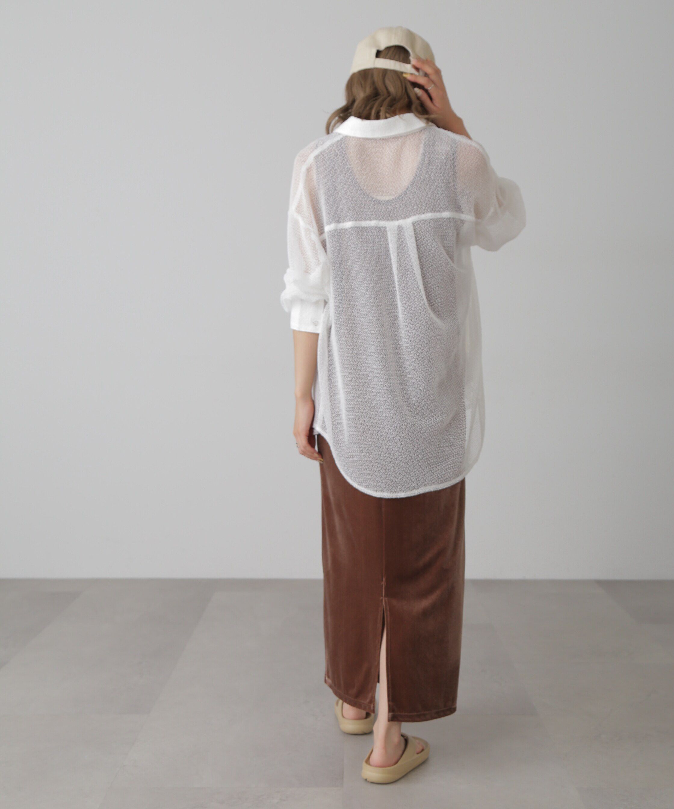  「ベロアアメスリタンクトップワンピース」|ワンピース|