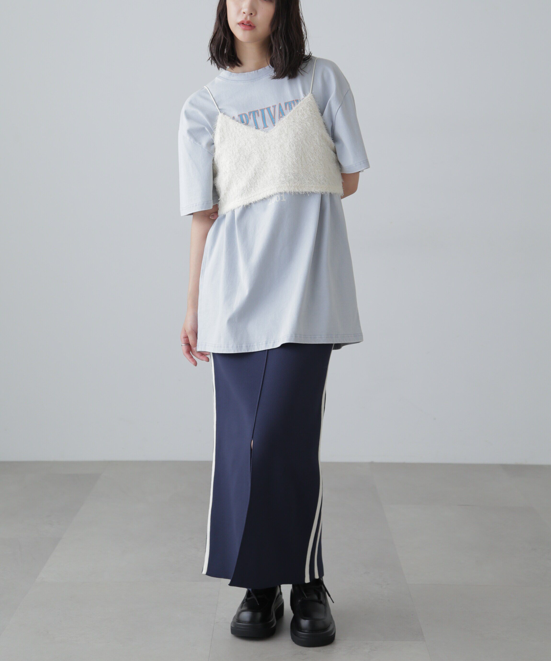  「ラメキャミソールビスチェ」|シャツ・ブラウス|