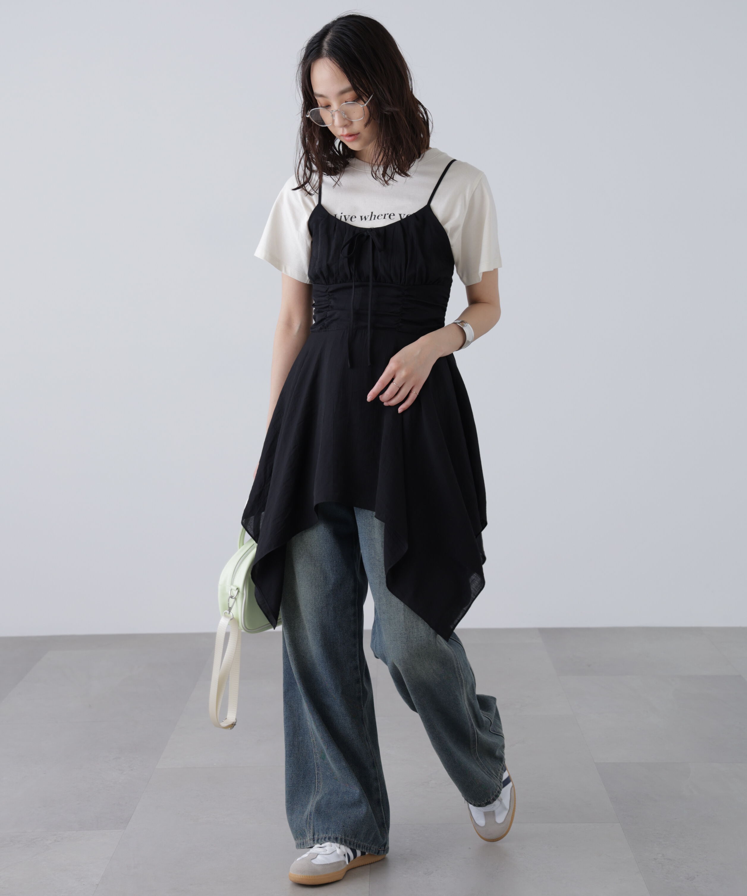  「イレヘムチュニックキャミワンピース」|ワンピース|