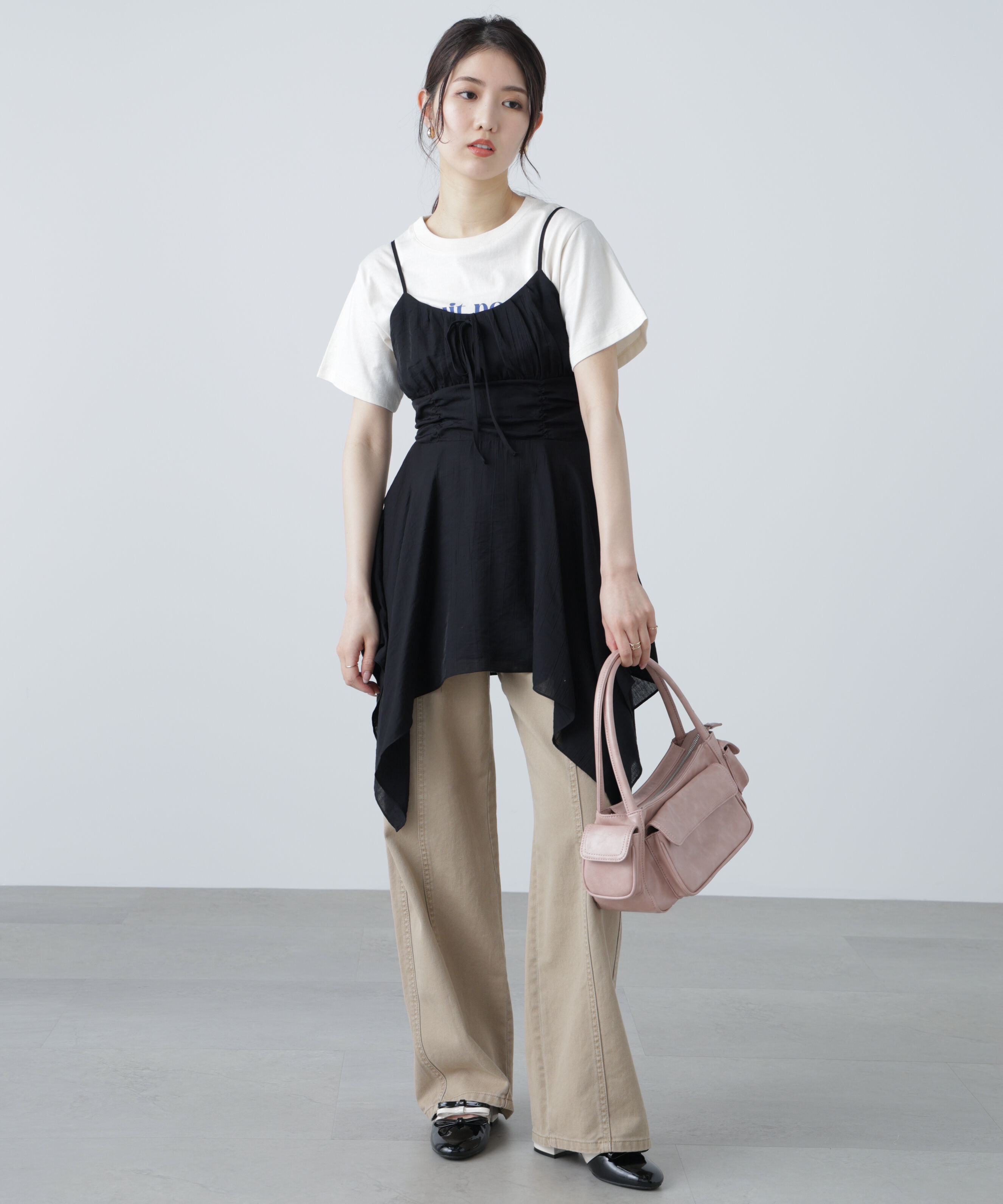  「イレヘムチュニックキャミワンピース」|ワンピース|